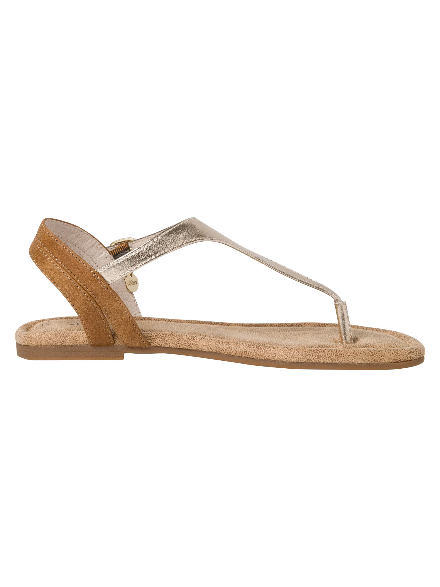 s.Oliver Flip-flops auriu - Pled.ro