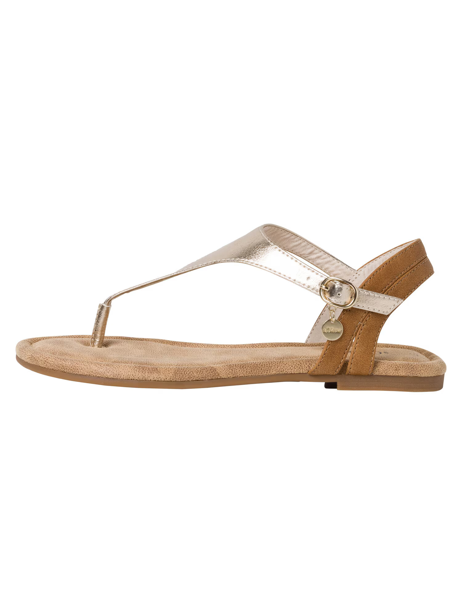 s.Oliver Flip-flops auriu - Pled.ro