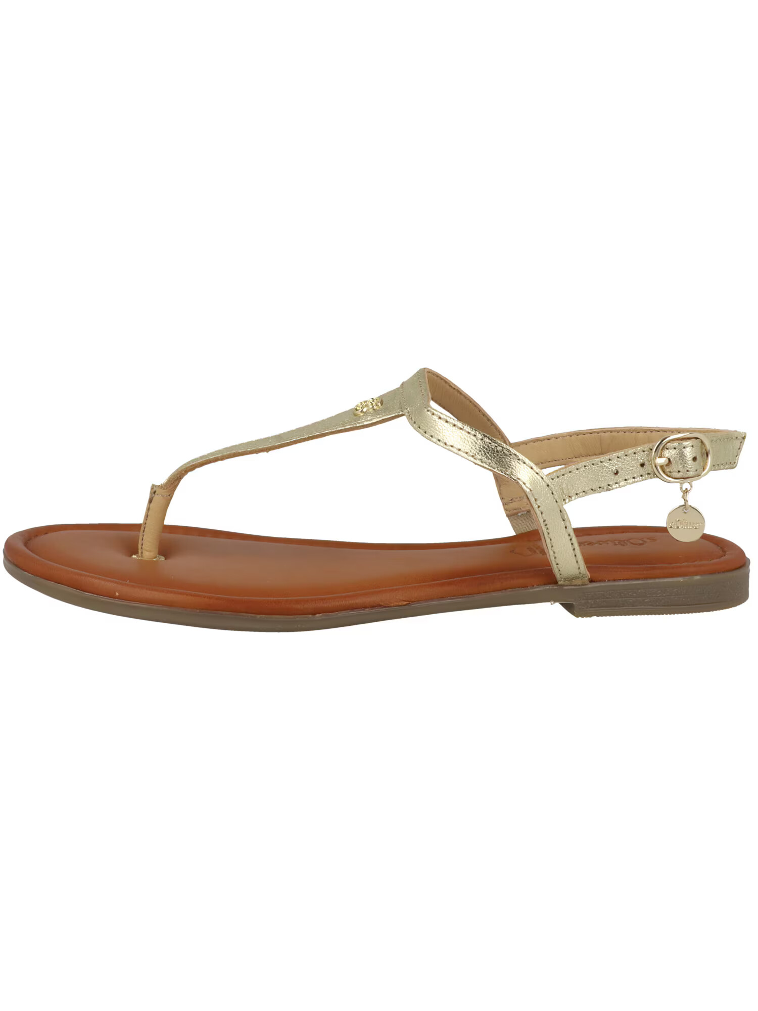 s.Oliver Flip-flops auriu - Pled.ro