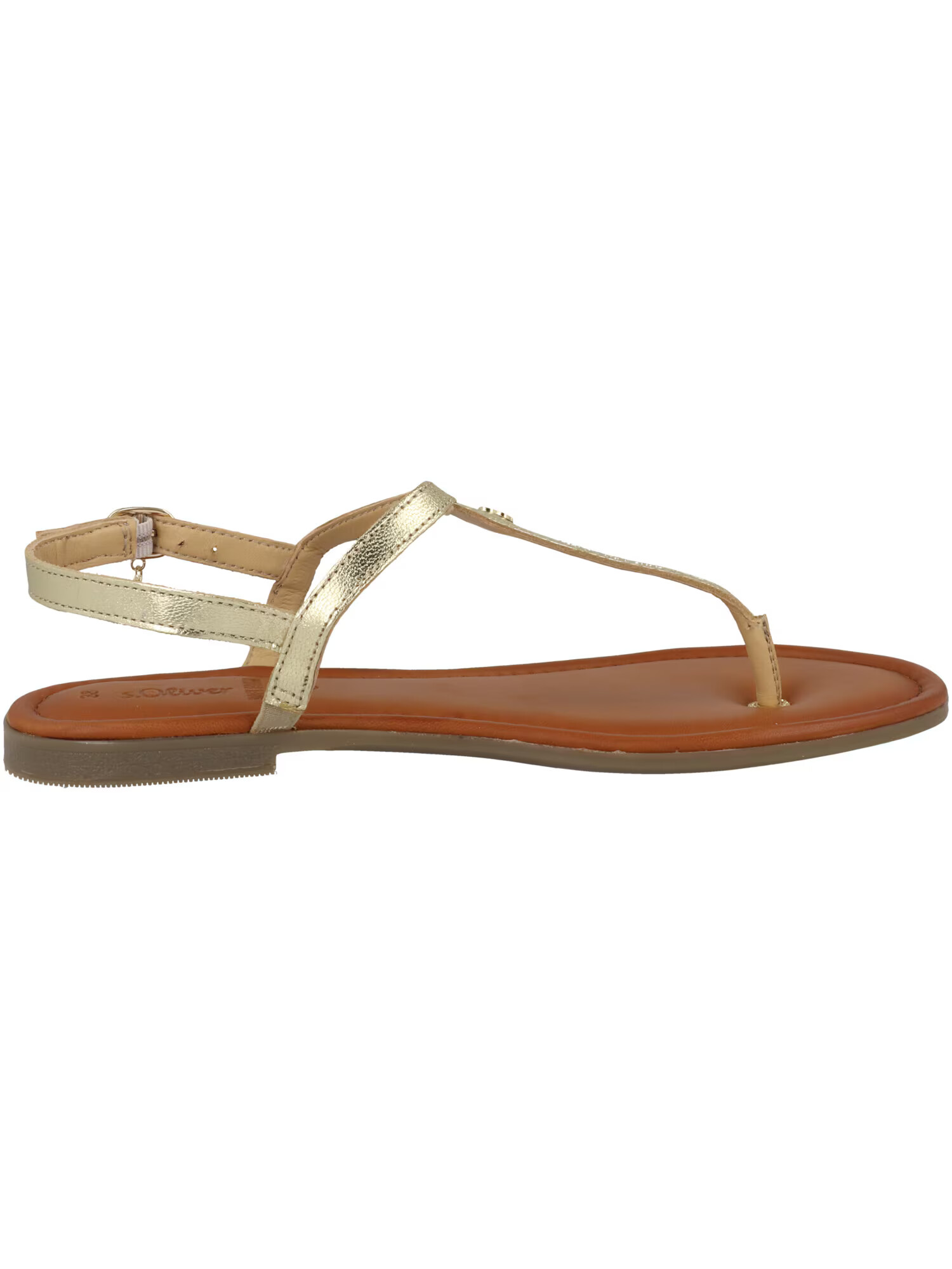 s.Oliver Flip-flops auriu - Pled.ro