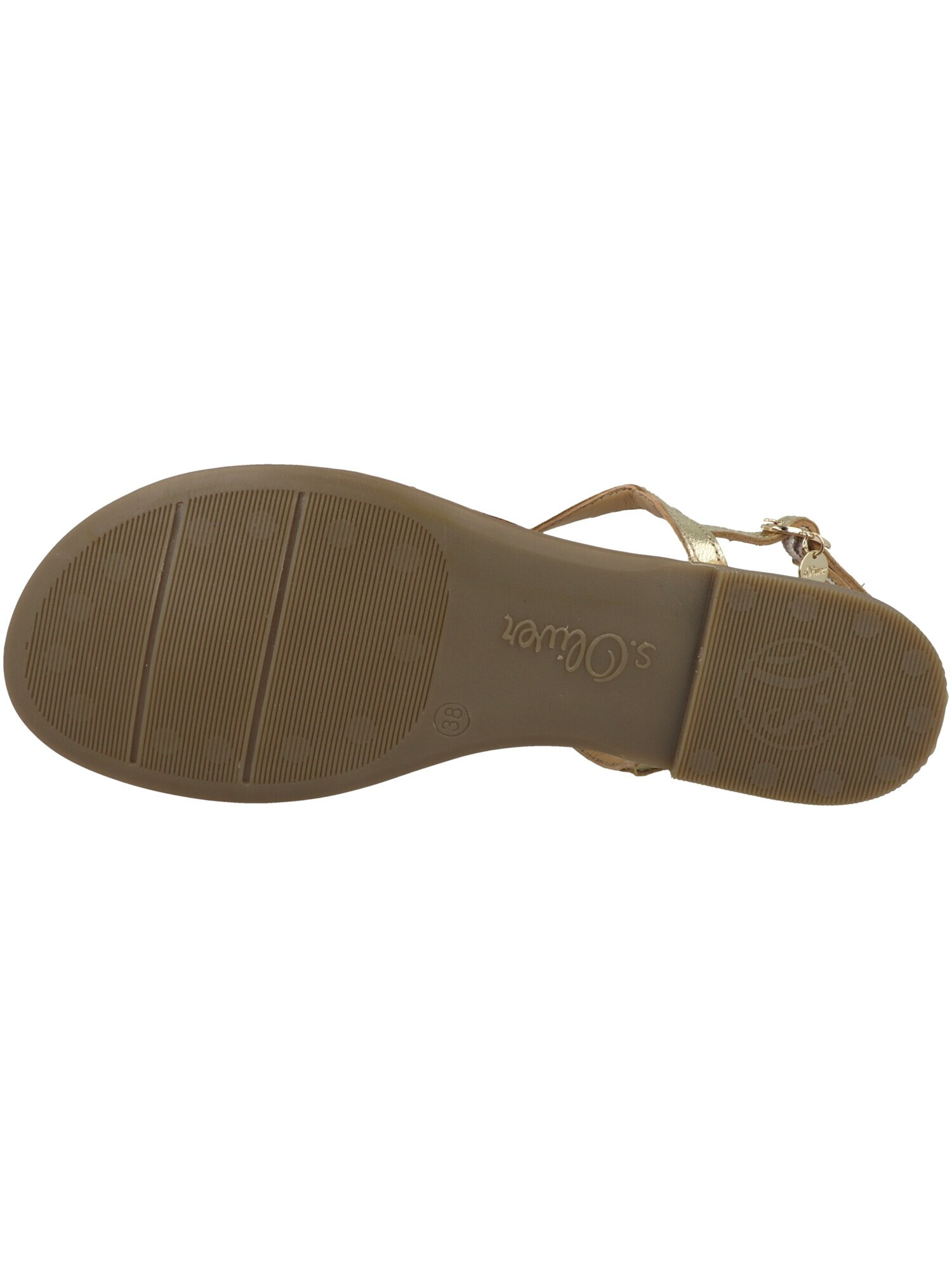 s.Oliver Flip-flops auriu - Pled.ro