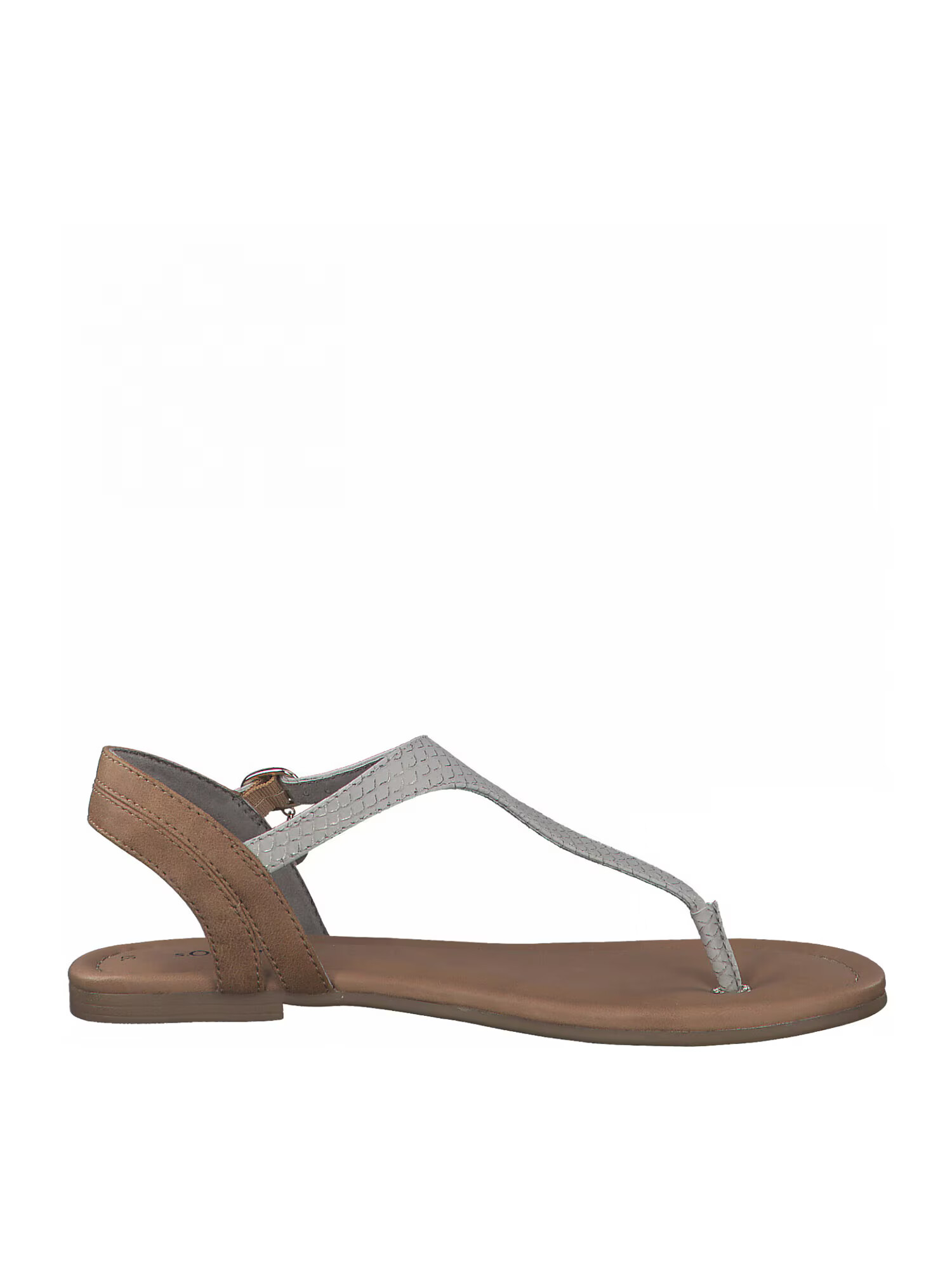 s.Oliver Flip-flops gri / argintiu - Pled.ro