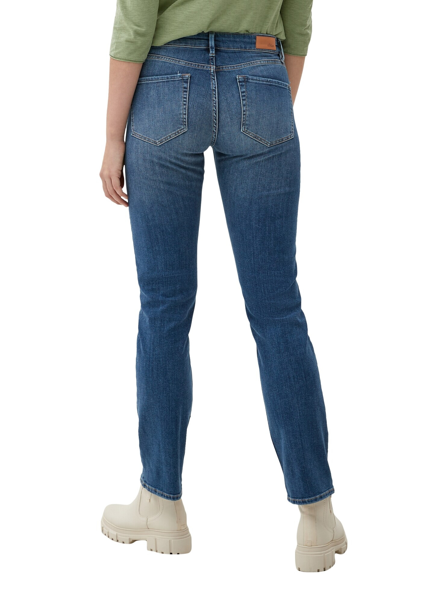 s.Oliver Jeans albastru - Pled.ro