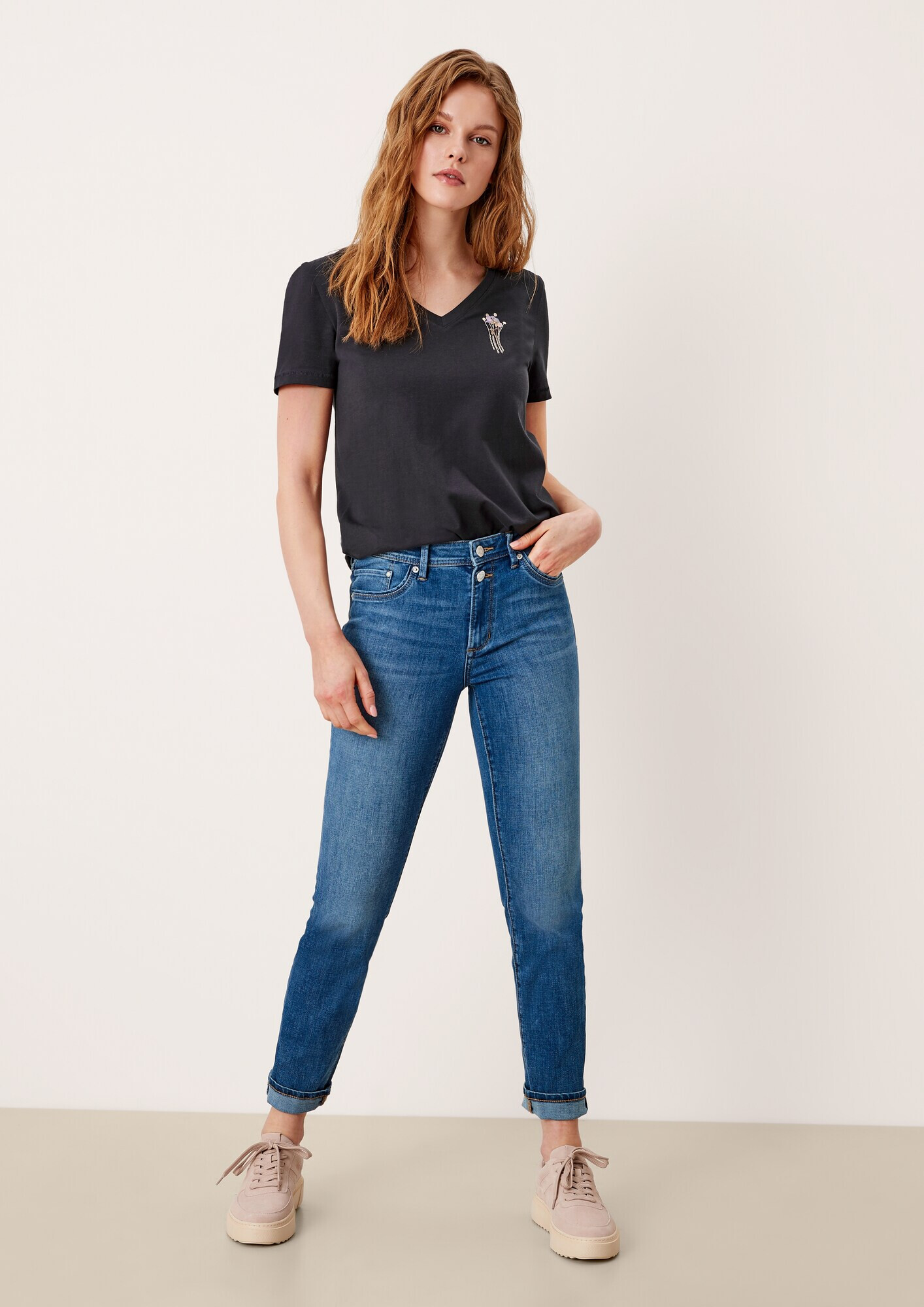 s.Oliver Jeans albastru - Pled.ro