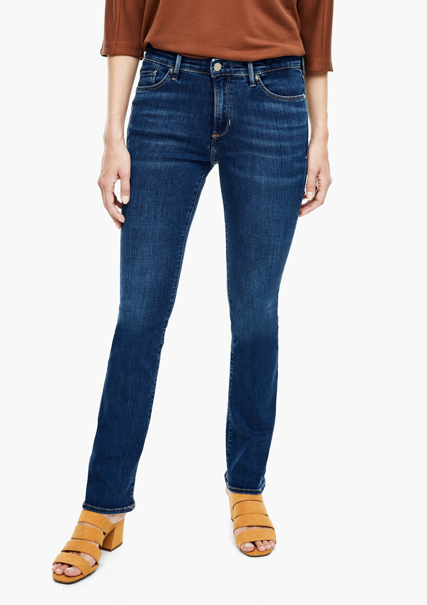 s.Oliver Jeans albastru denim - Pled.ro