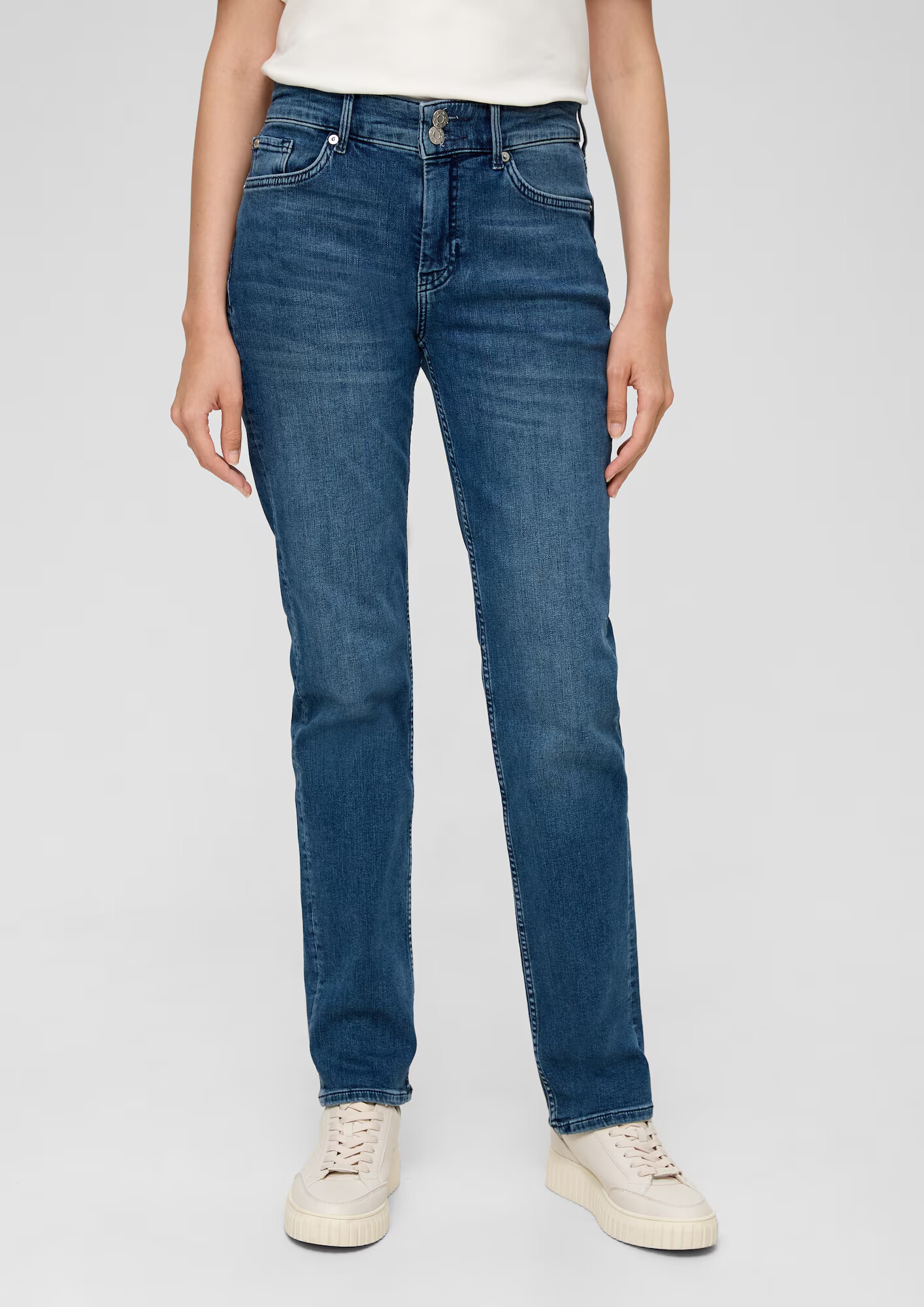 s.Oliver Jeans albastru denim - Pled.ro