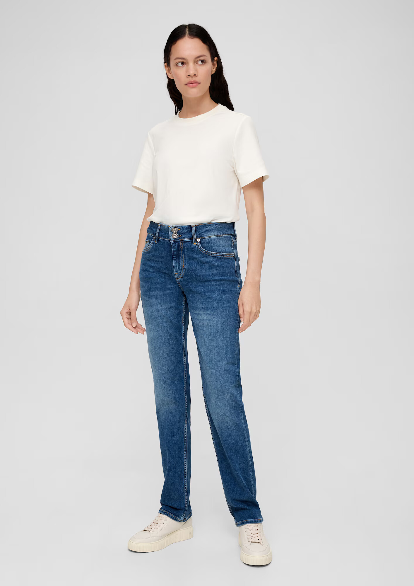 s.Oliver Jeans albastru denim - Pled.ro