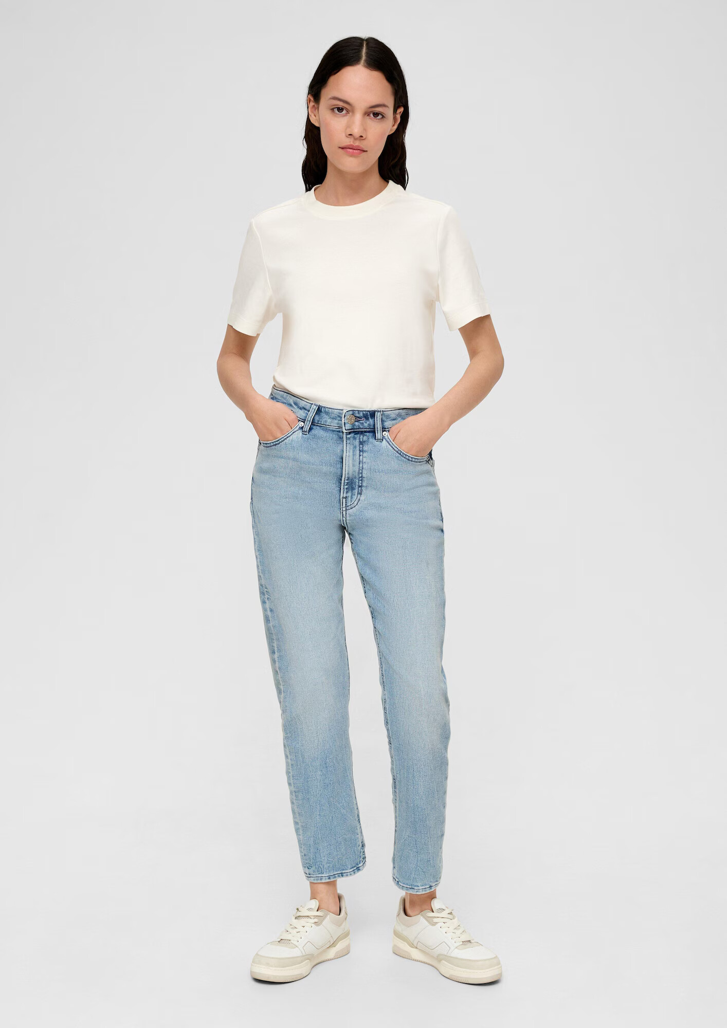 s.Oliver Jeans albastru denim - Pled.ro