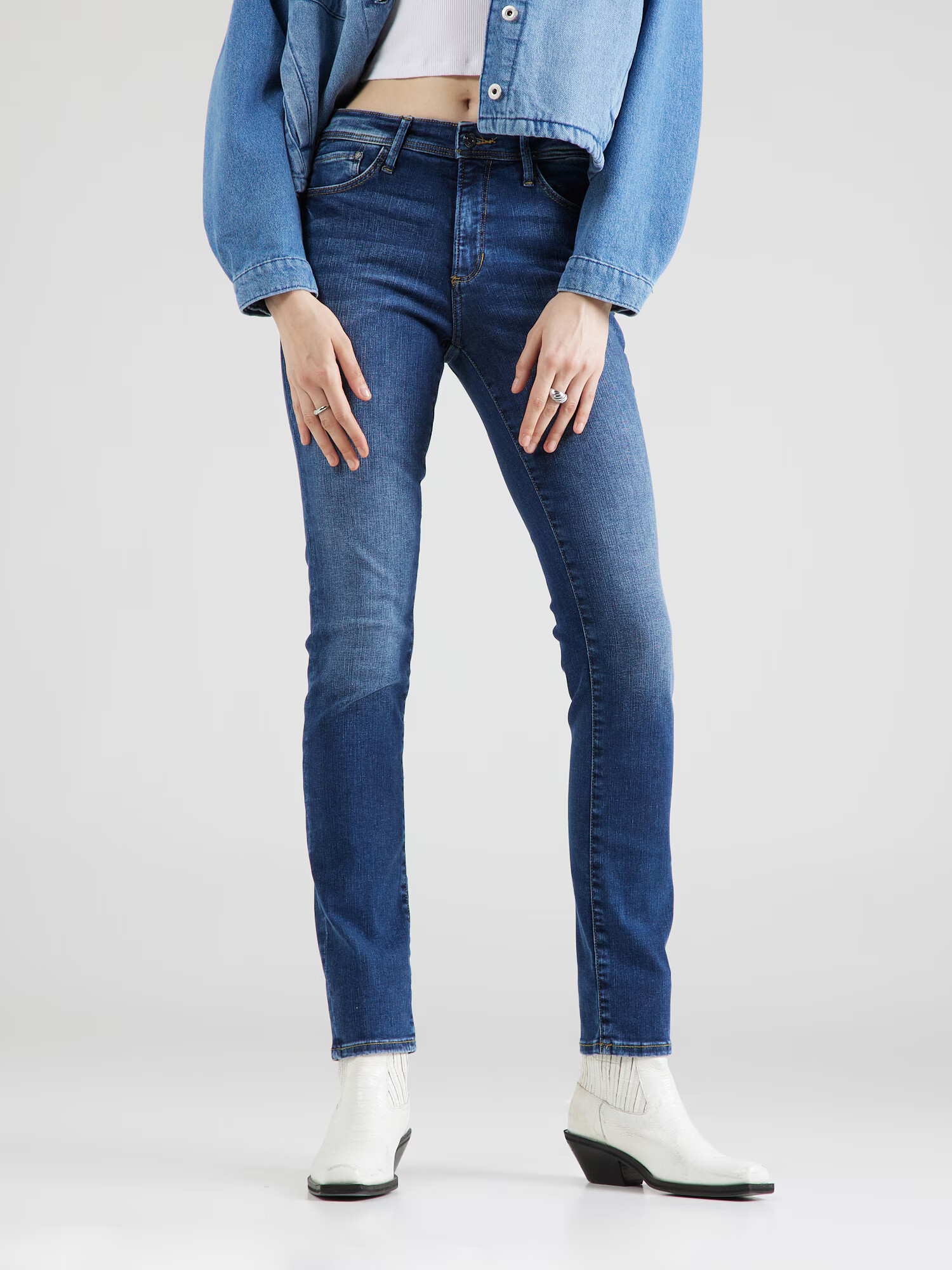 s.Oliver Jeans albastru denim - Pled.ro