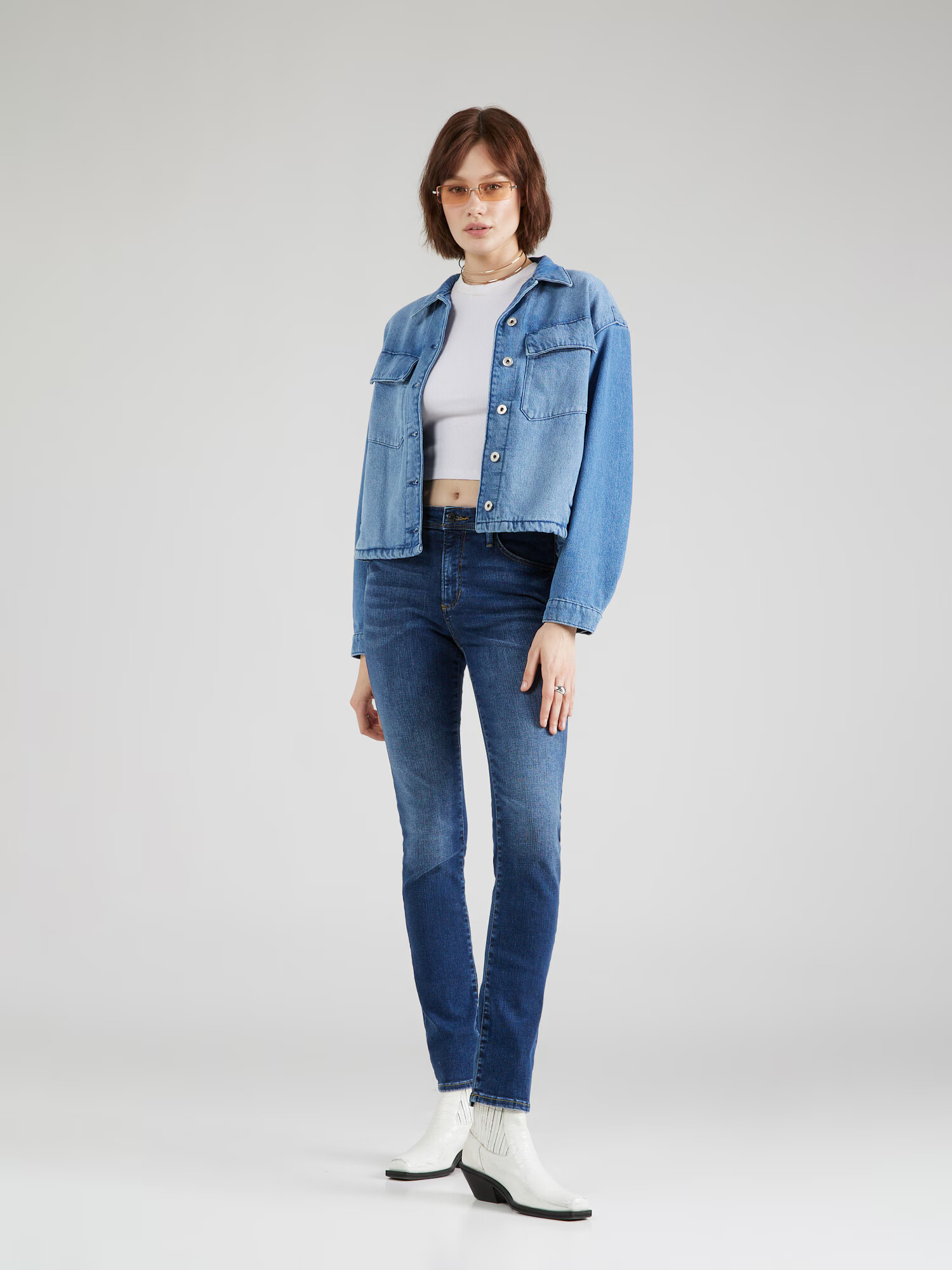 s.Oliver Jeans albastru denim - Pled.ro