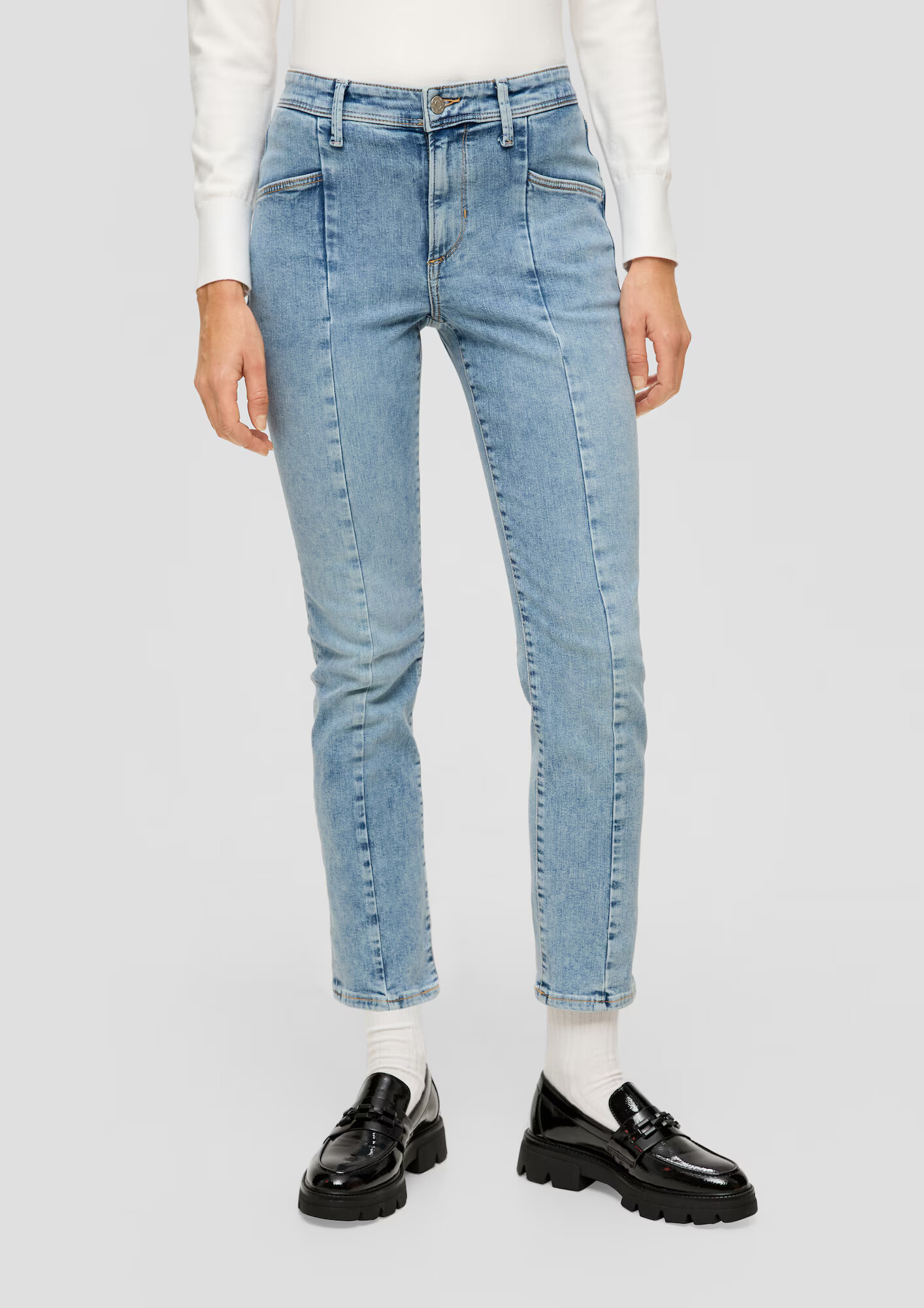 s.Oliver Jeans albastru denim - Pled.ro