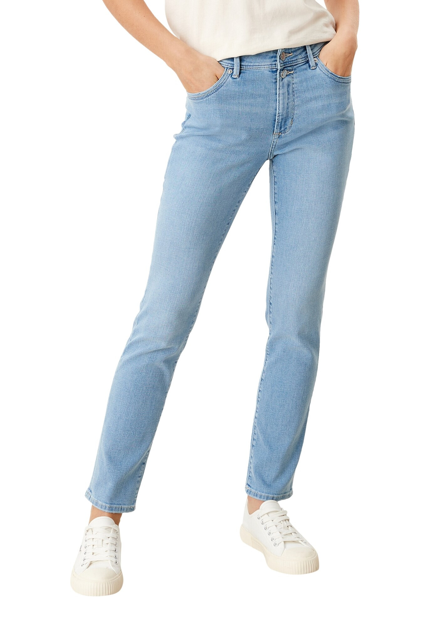 s.Oliver Jeans albastru denim - Pled.ro