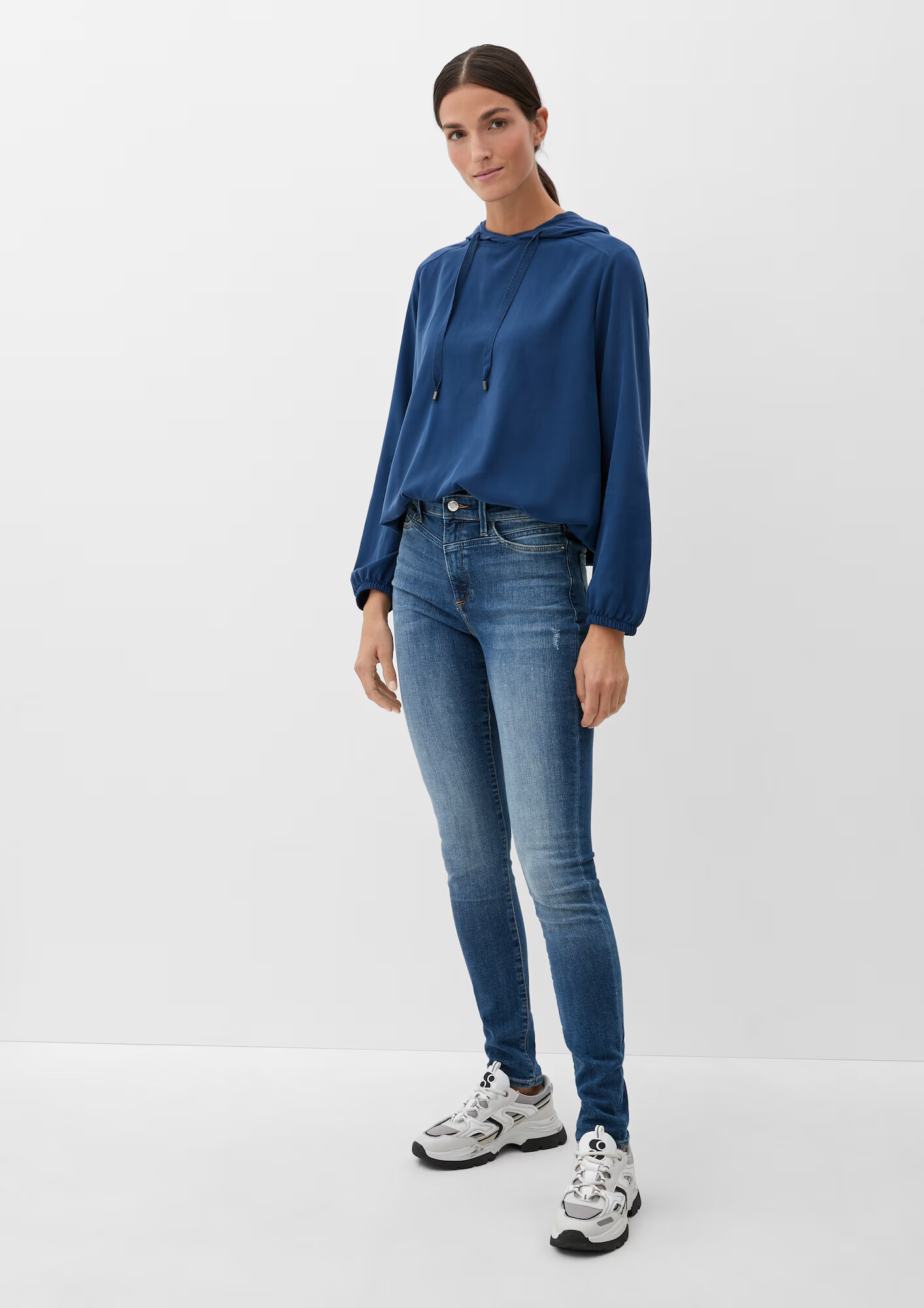 s.Oliver Jeans 'Izabell' albastru denim - Pled.ro