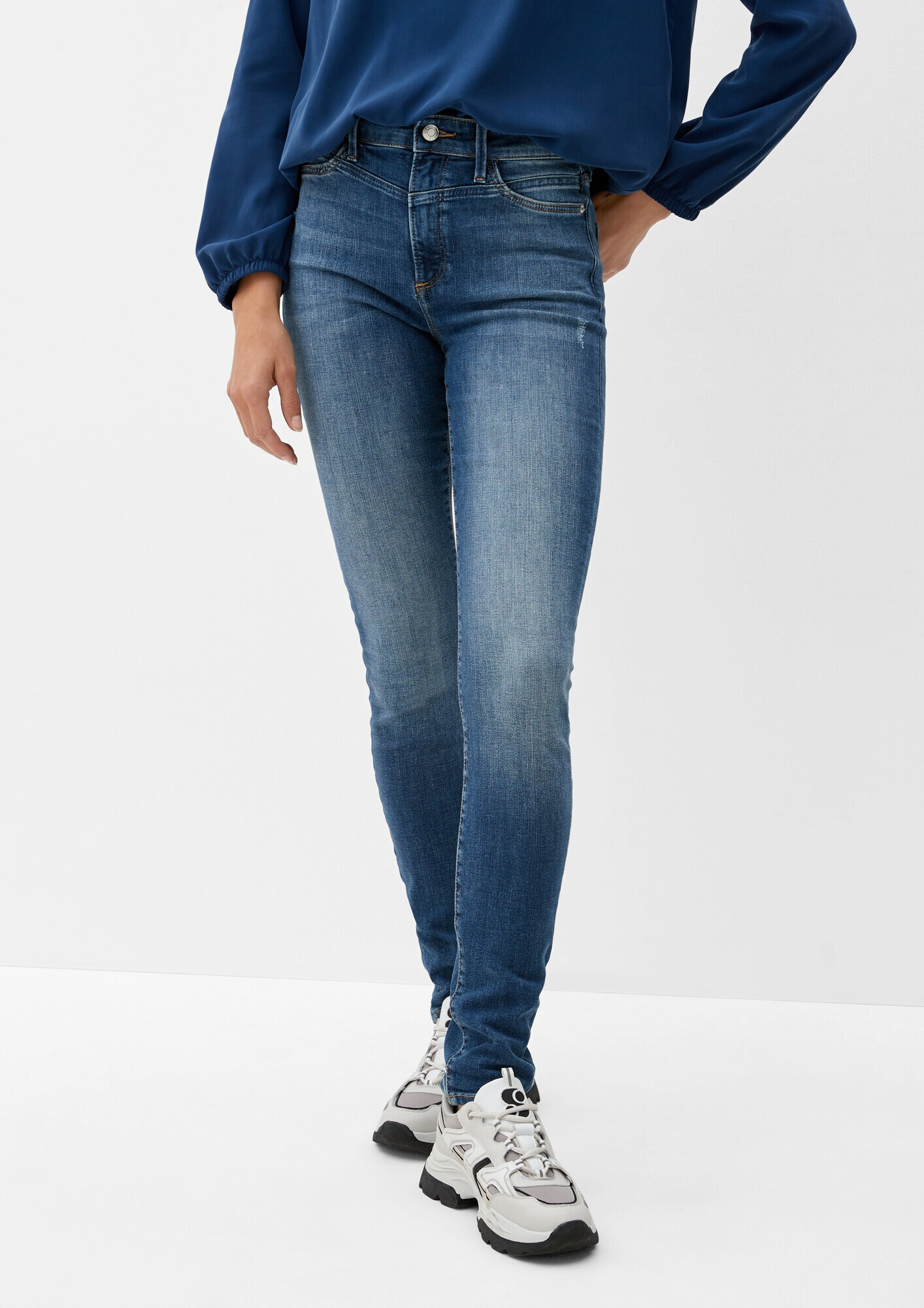 s.Oliver Jeans 'Izabell' albastru denim - Pled.ro