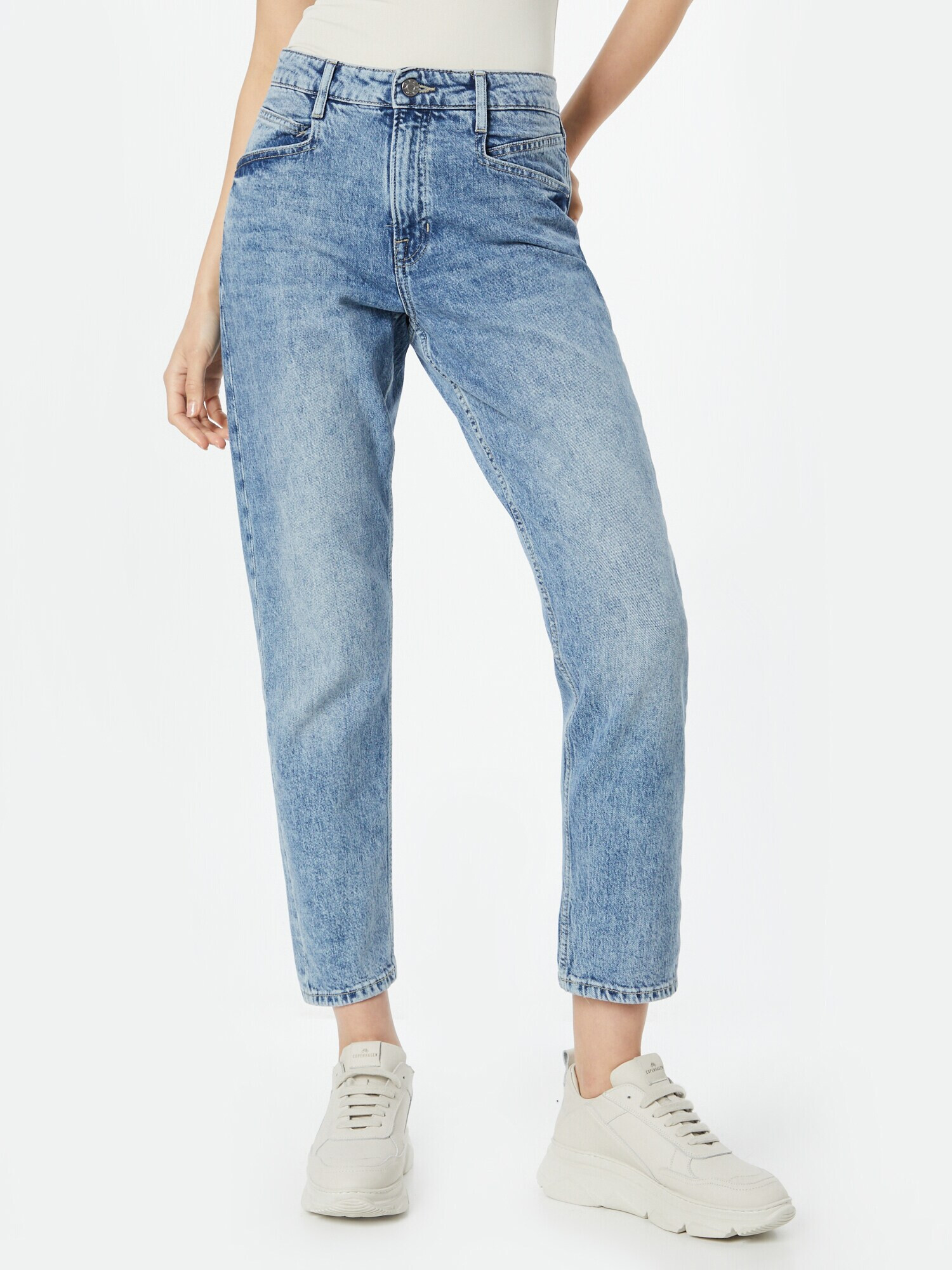 s.Oliver Jeans albastru deschis - Pled.ro