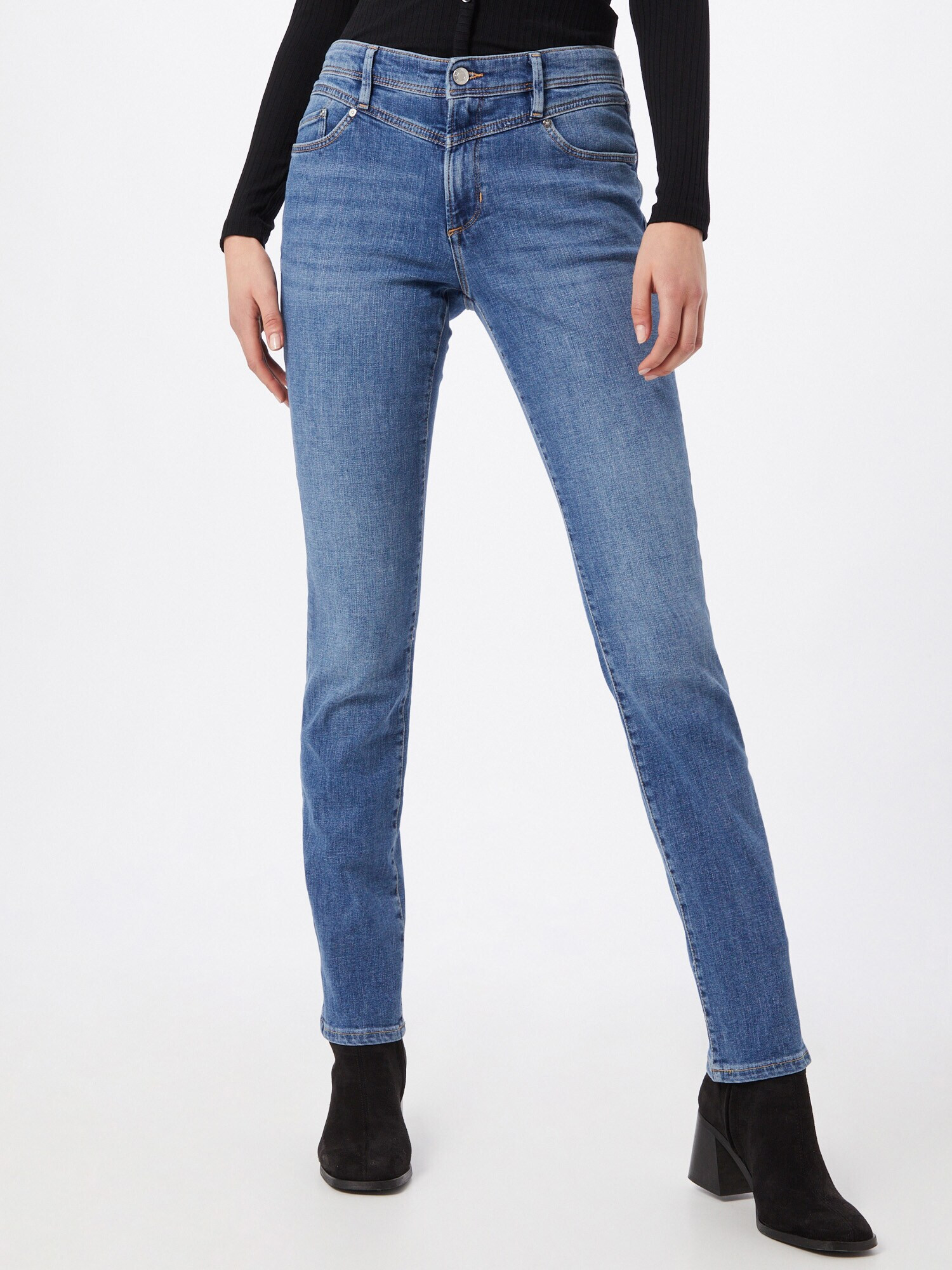 s.Oliver Jeans albastru denim - Pled.ro