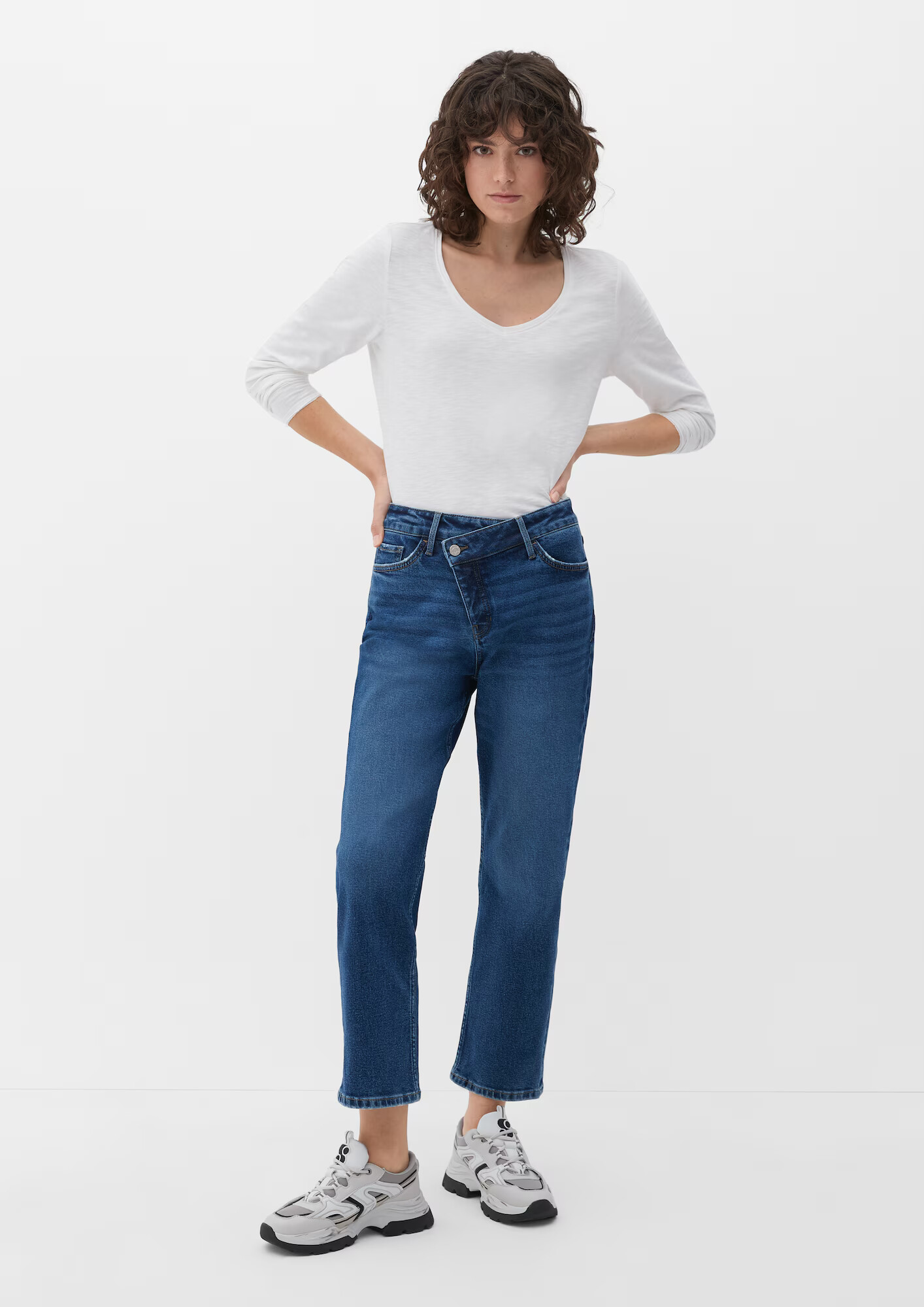 s.Oliver Jeans albastru denim - Pled.ro