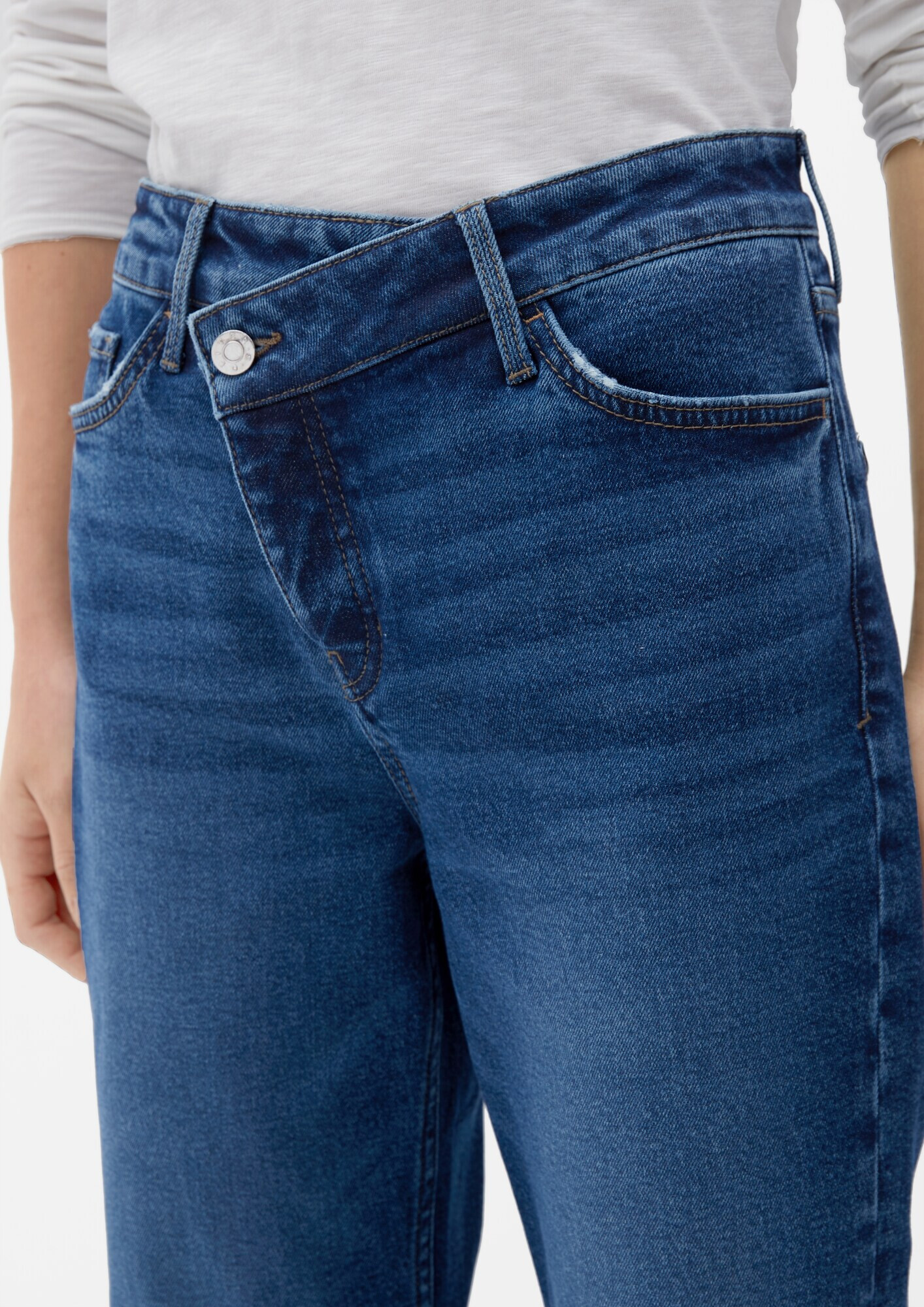 s.Oliver Jeans albastru denim - Pled.ro