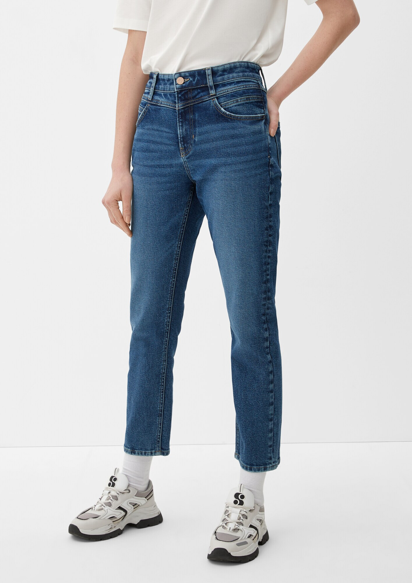 s.Oliver Jeans albastru denim - Pled.ro