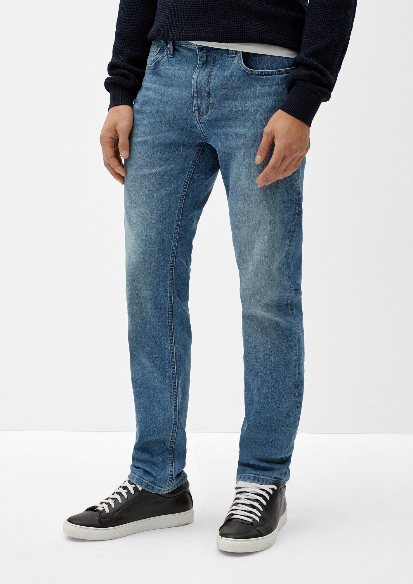 s.Oliver Jeans albastru denim - Pled.ro