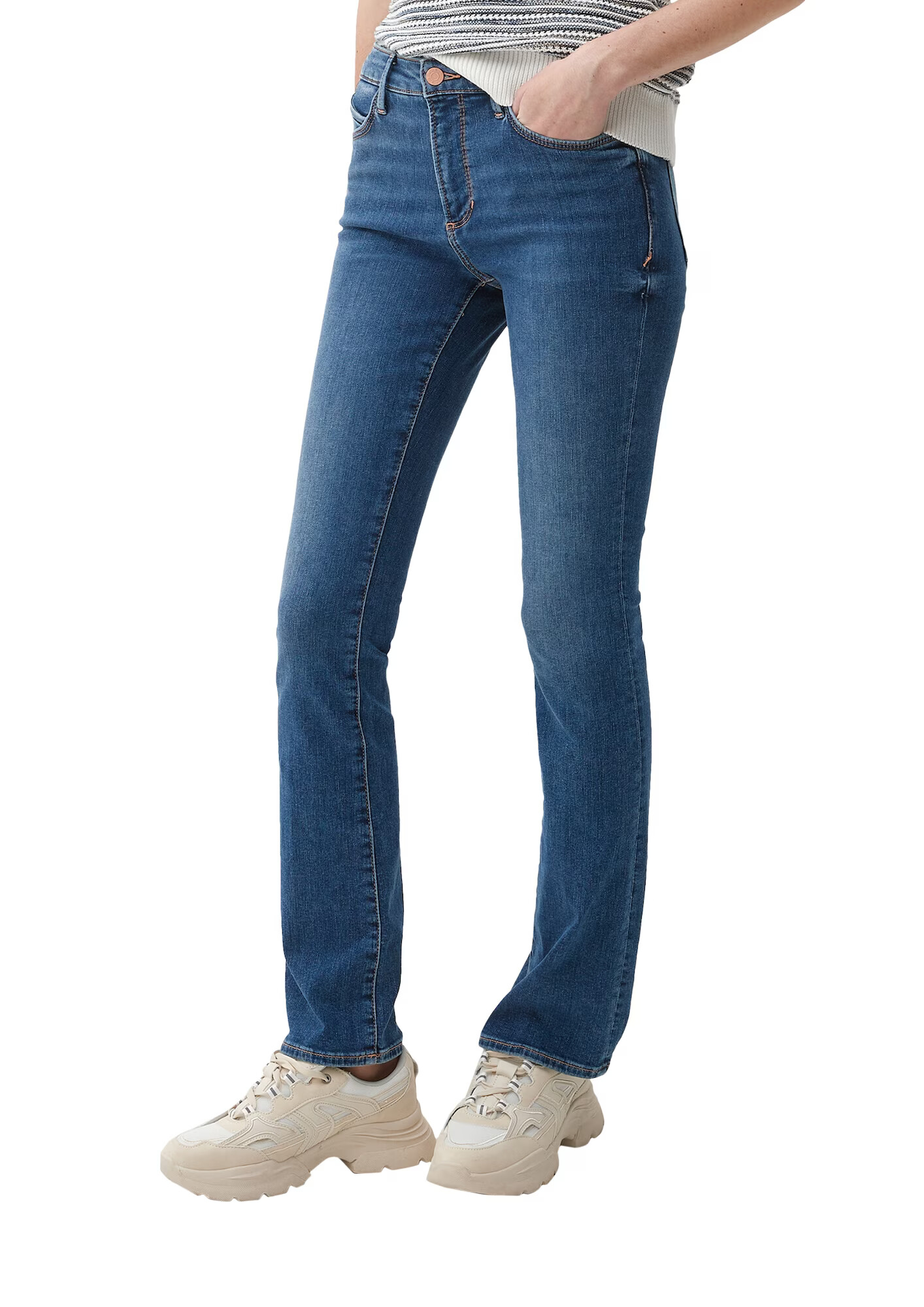 s.Oliver Jeans albastru denim - Pled.ro