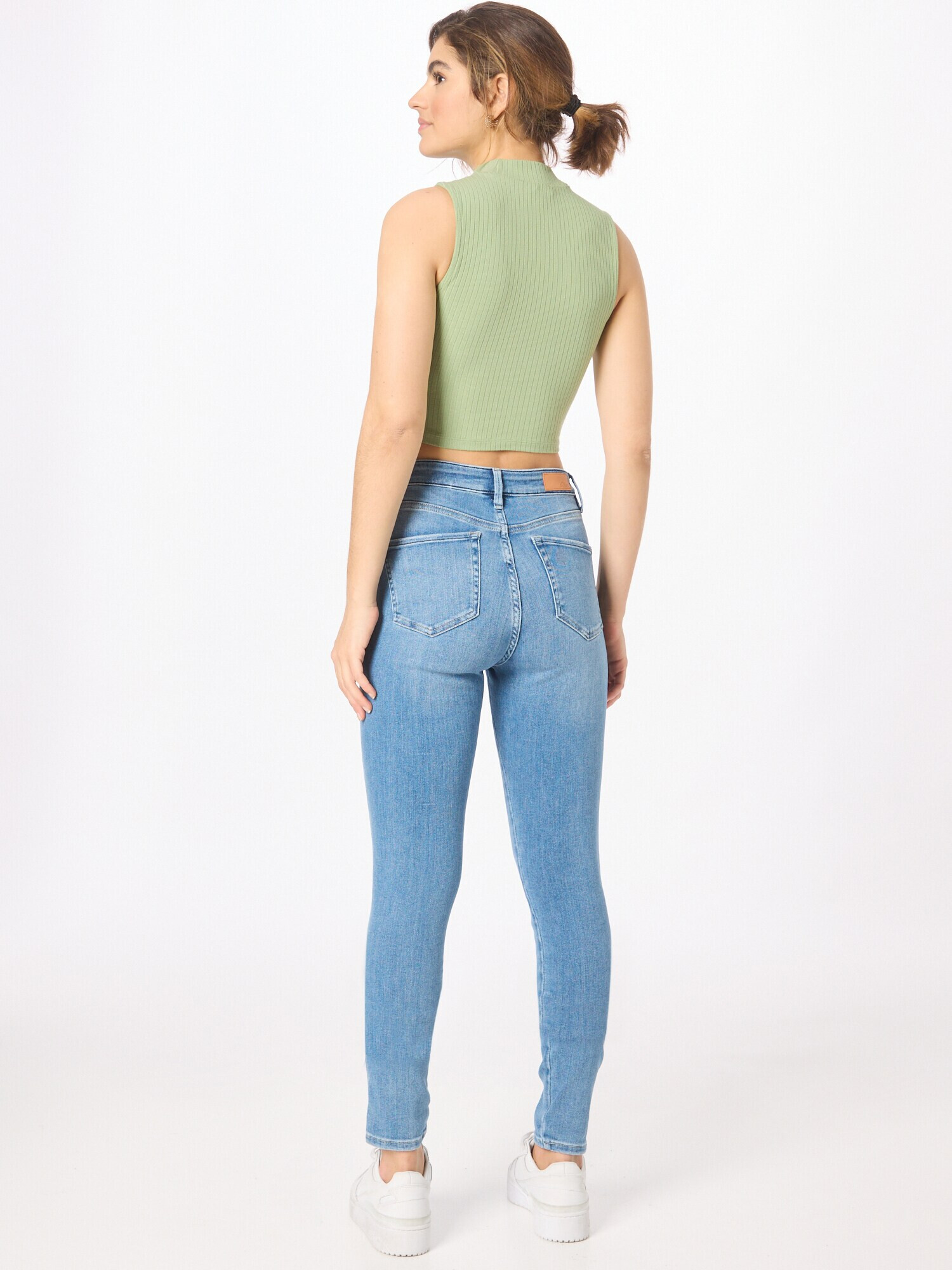 s.Oliver Jeans albastru deschis - Pled.ro