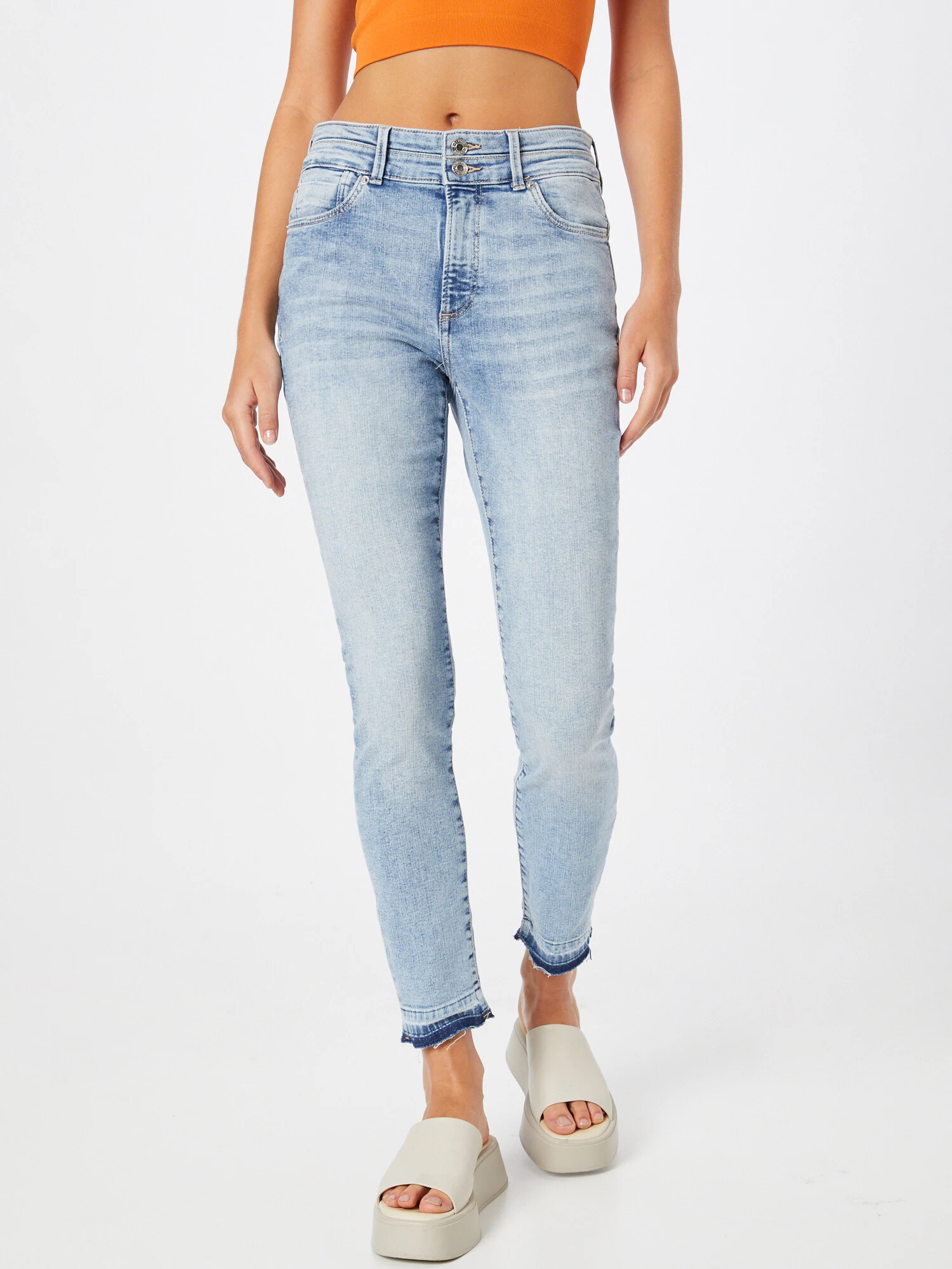 s.Oliver Jeans albastru deschis - Pled.ro