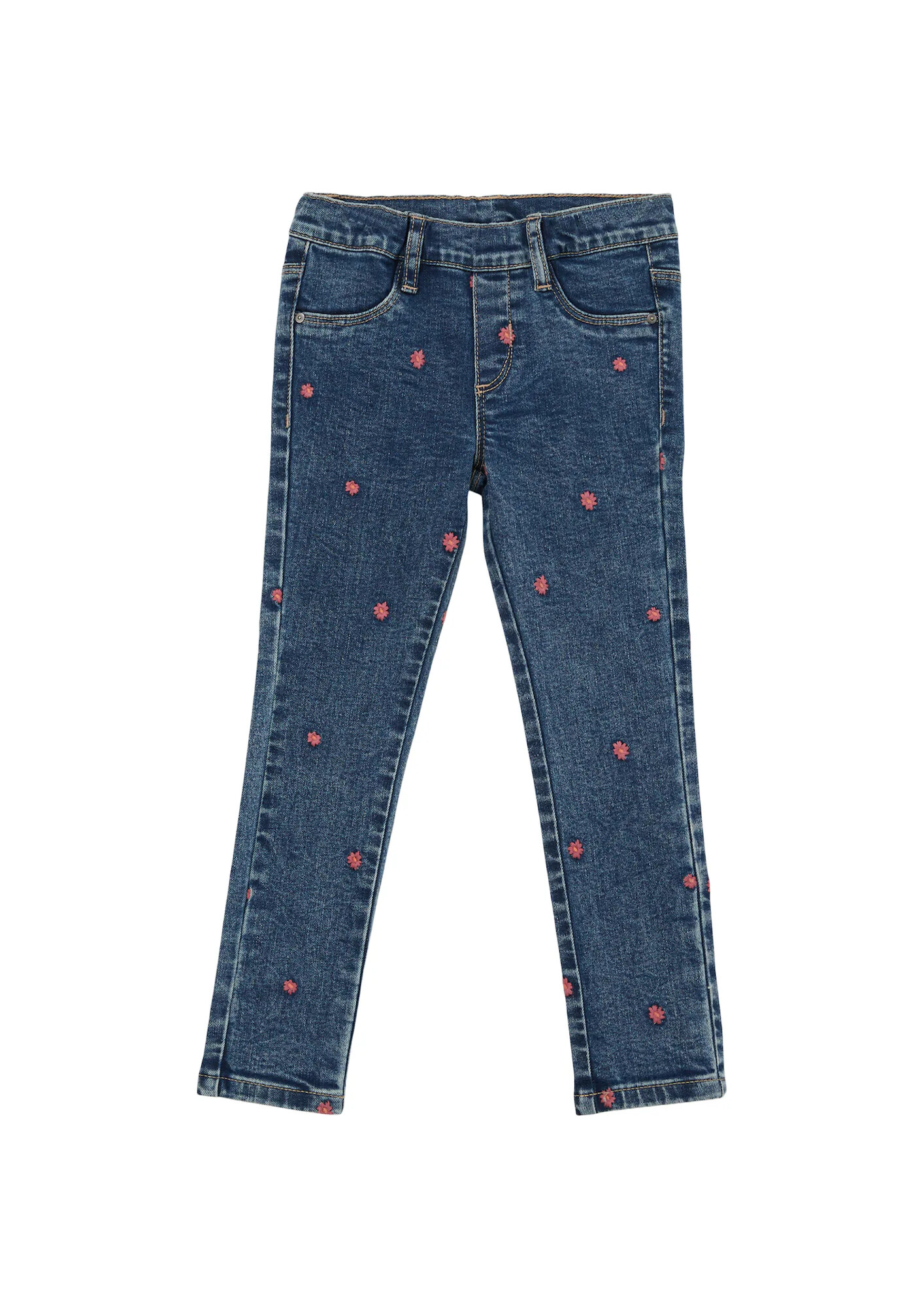 s.Oliver Jeans albastru / portocaliu mandarină / roz - Pled.ro