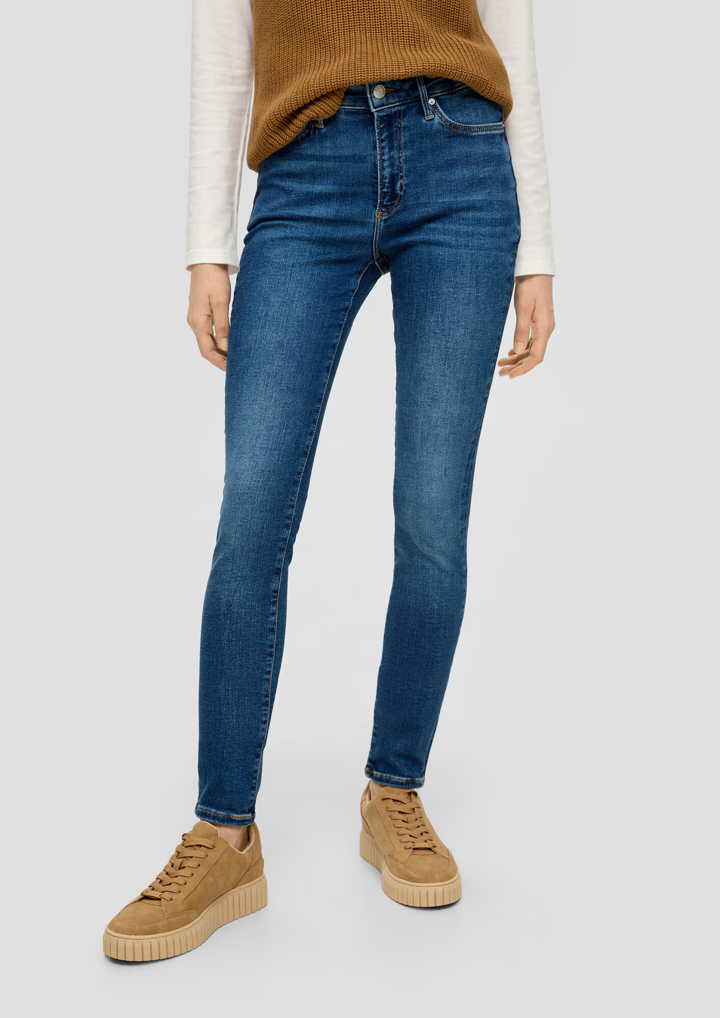 s.Oliver Jeans 'Izabell' albastru denim - Pled.ro