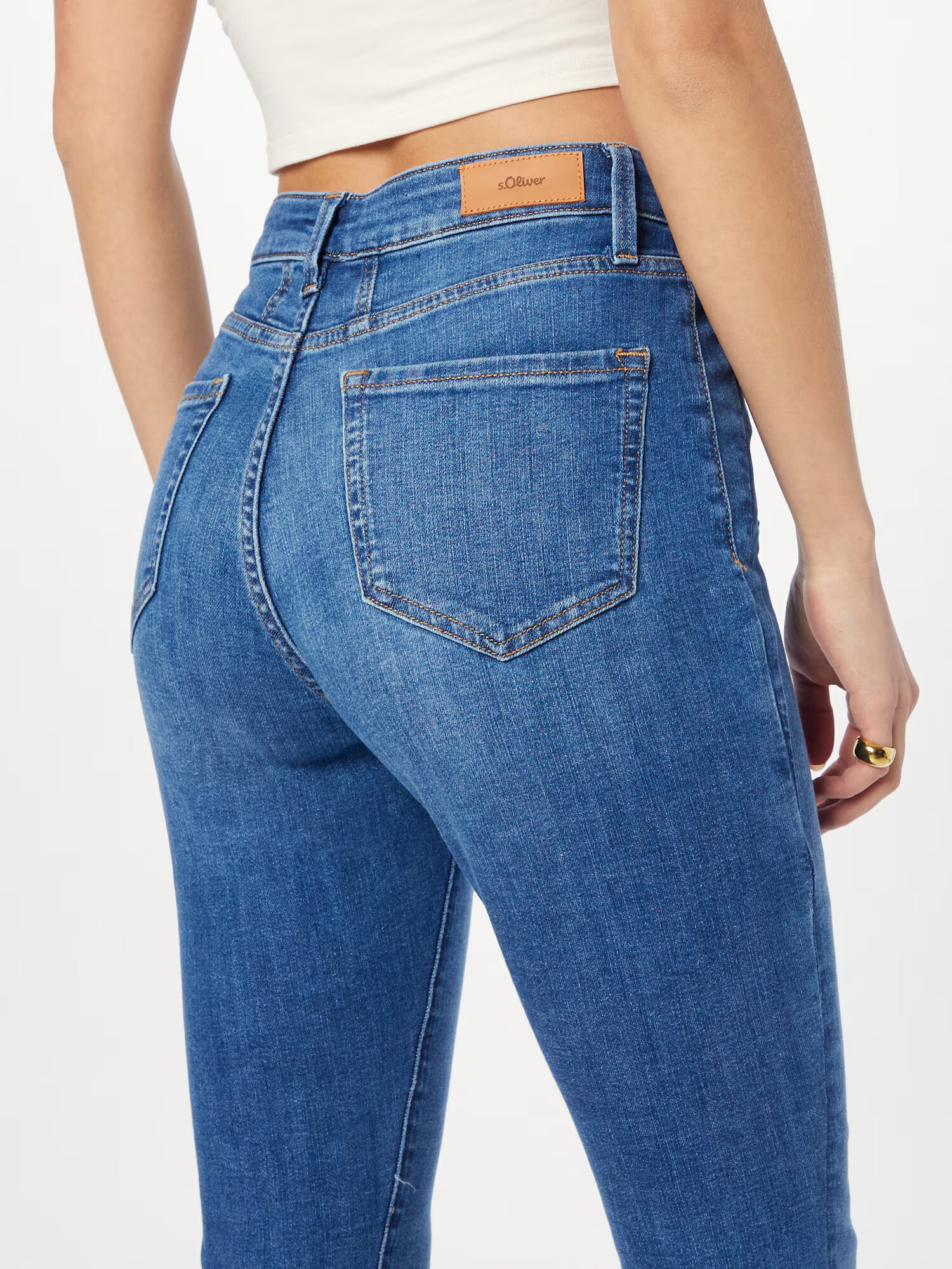 s.Oliver Jeans 'Izabell' albastru denim - Pled.ro