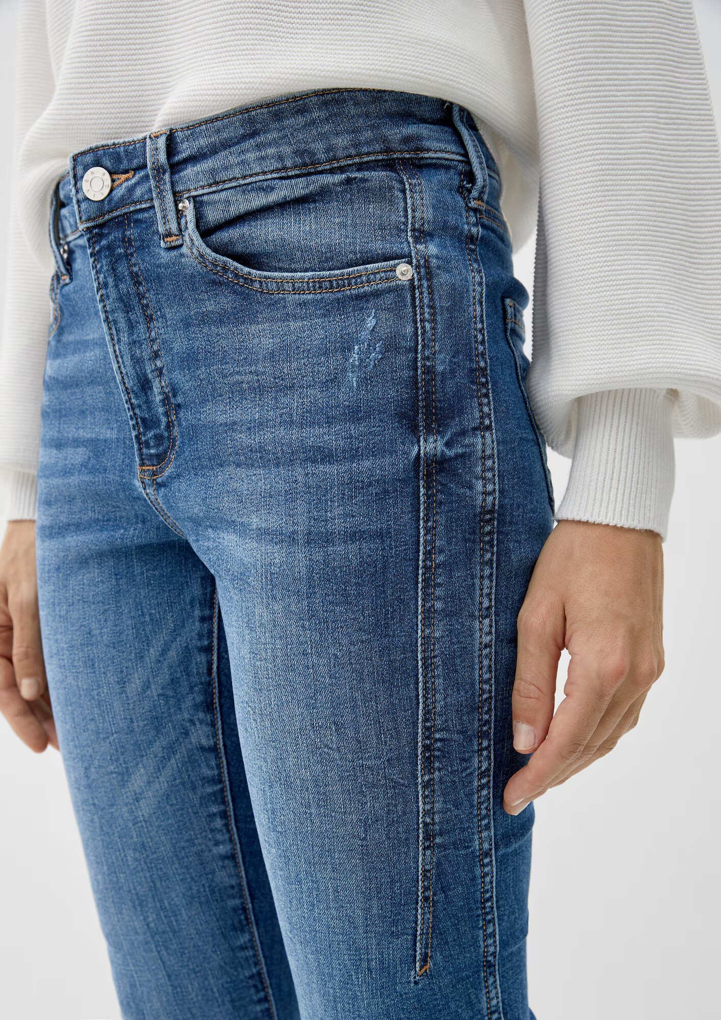 s.Oliver Jeans 'Izabell' albastru denim - Pled.ro