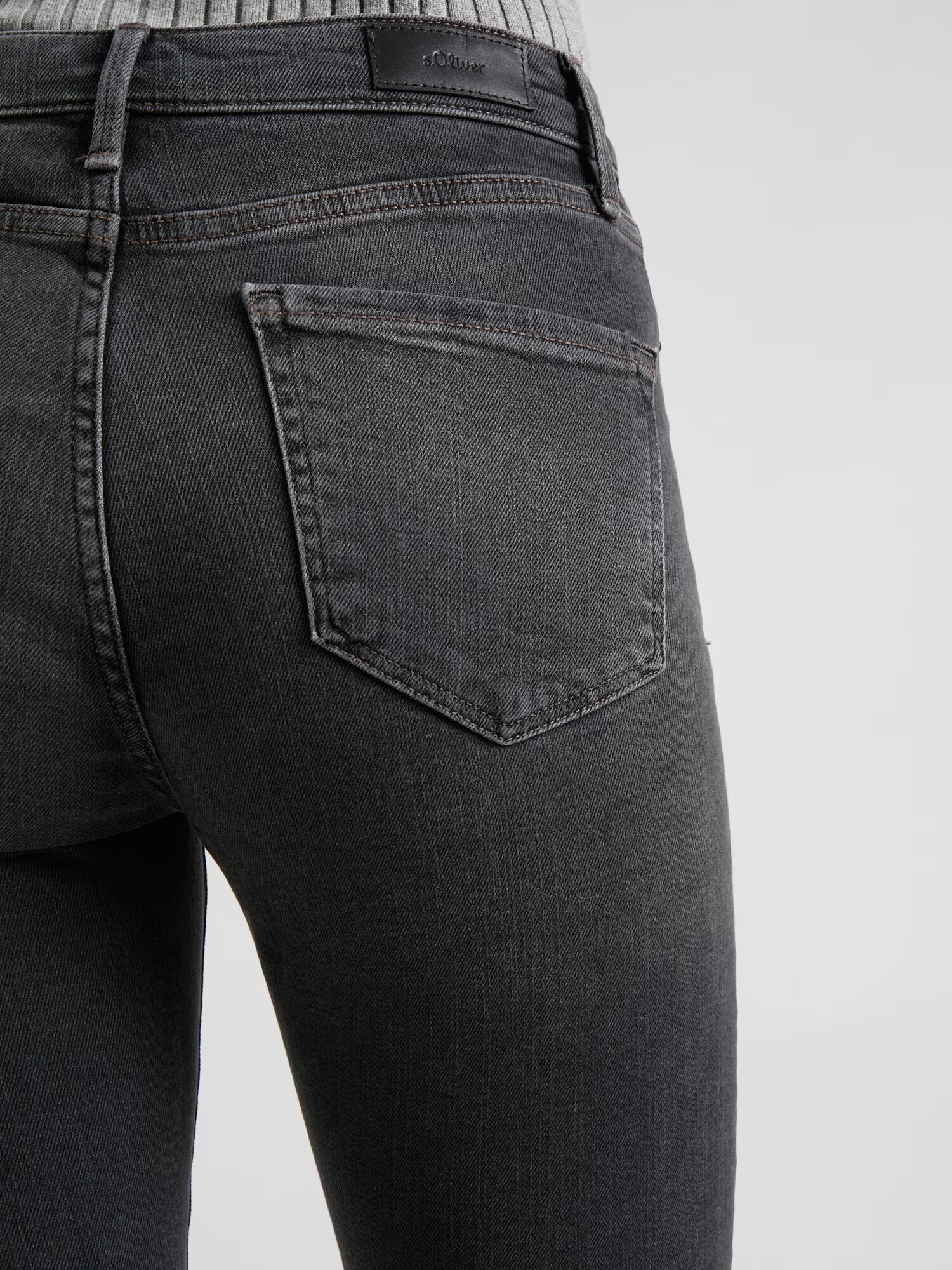 s.Oliver Jeans 'Izabell' negru denim - Pled.ro