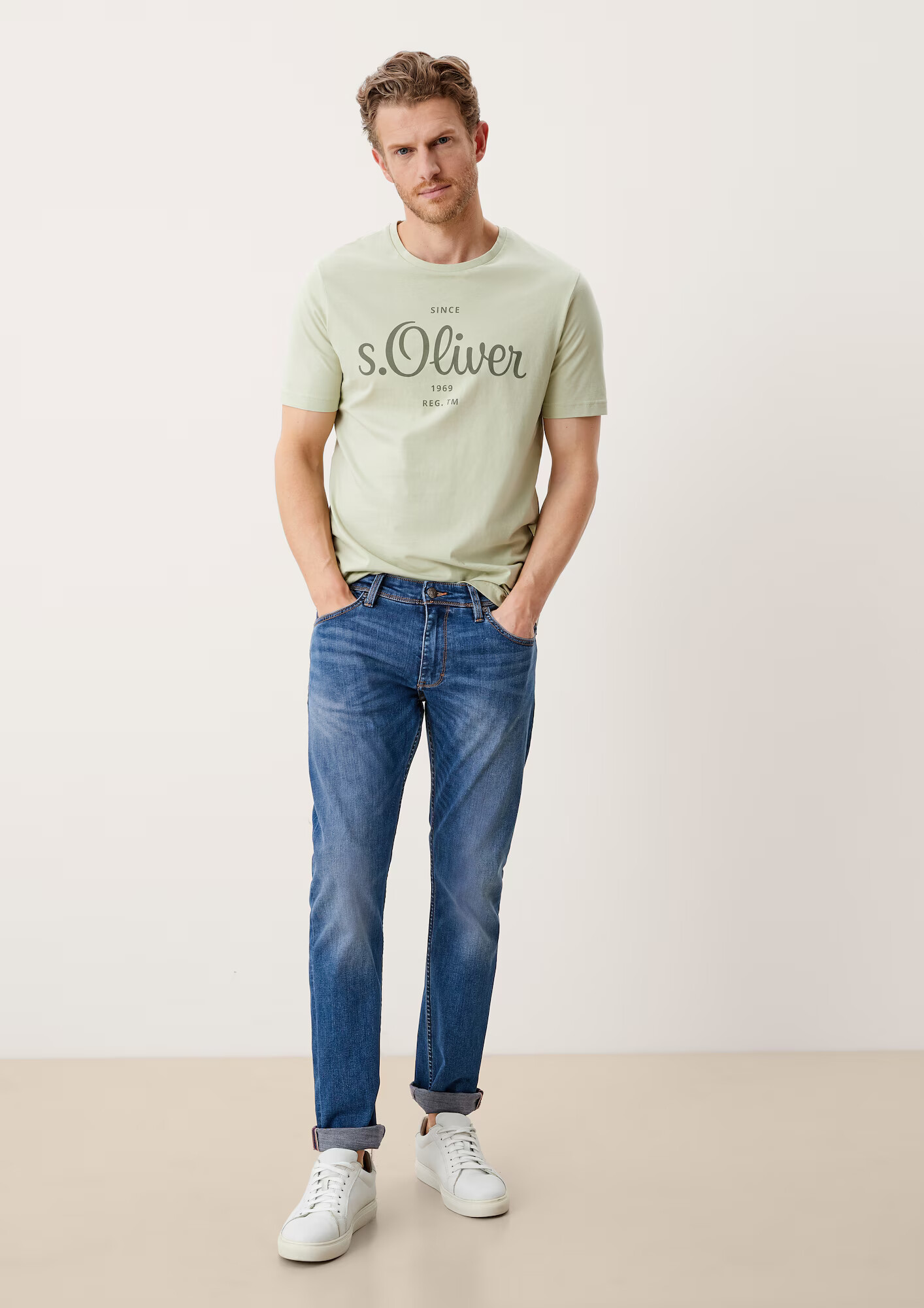 s.Oliver Jeans 'Keith' albastru denim - Pled.ro