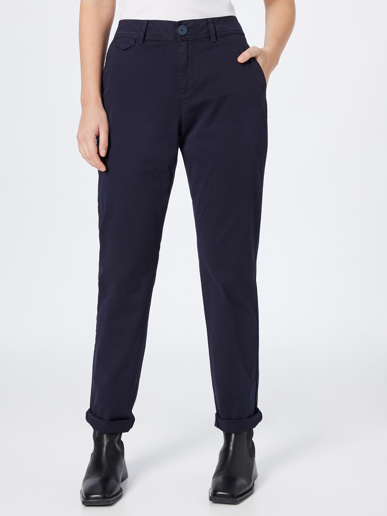 s.Oliver Pantaloni bleumarin - Pled.ro