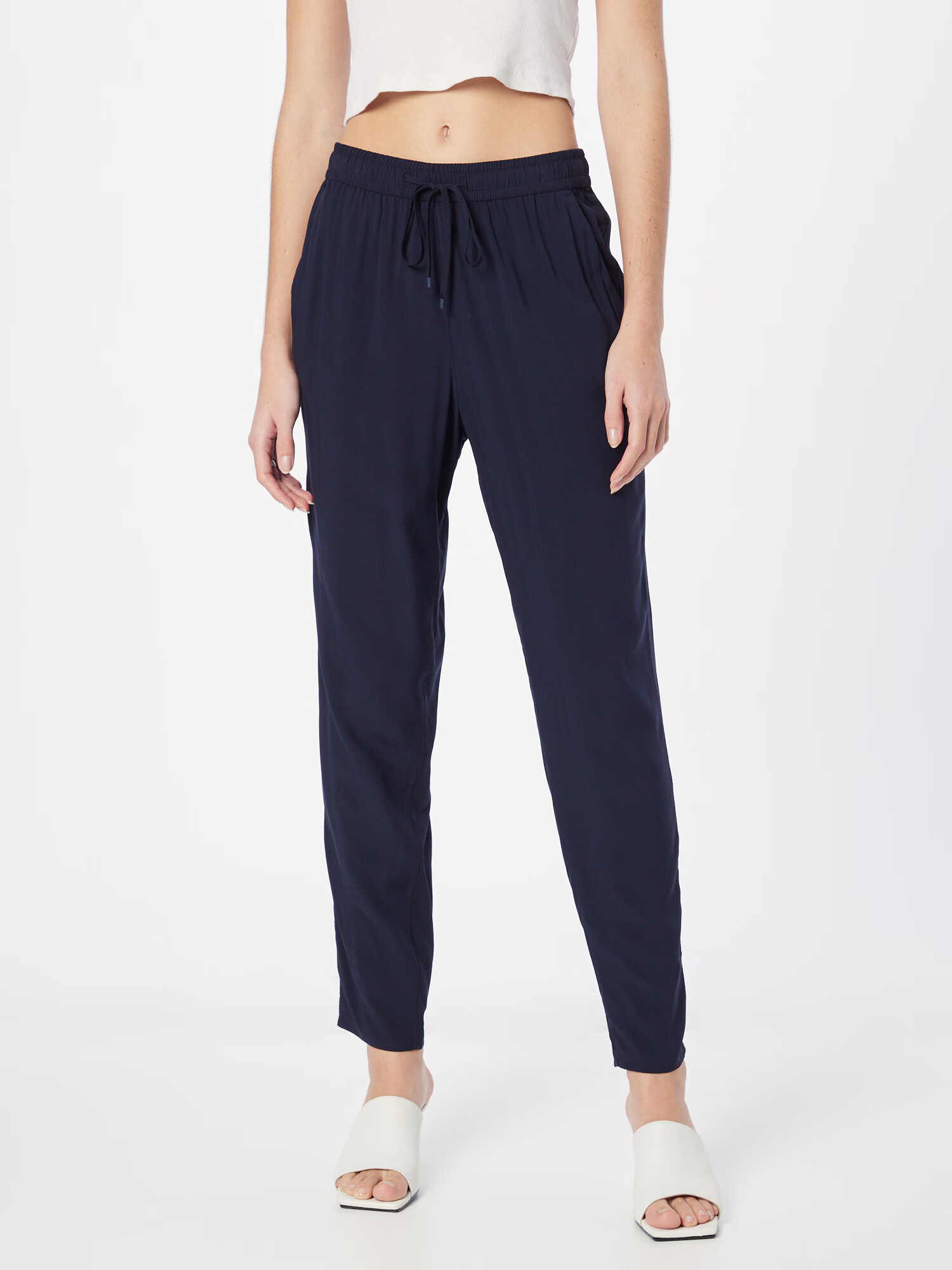 s.Oliver Pantaloni bleumarin - Pled.ro