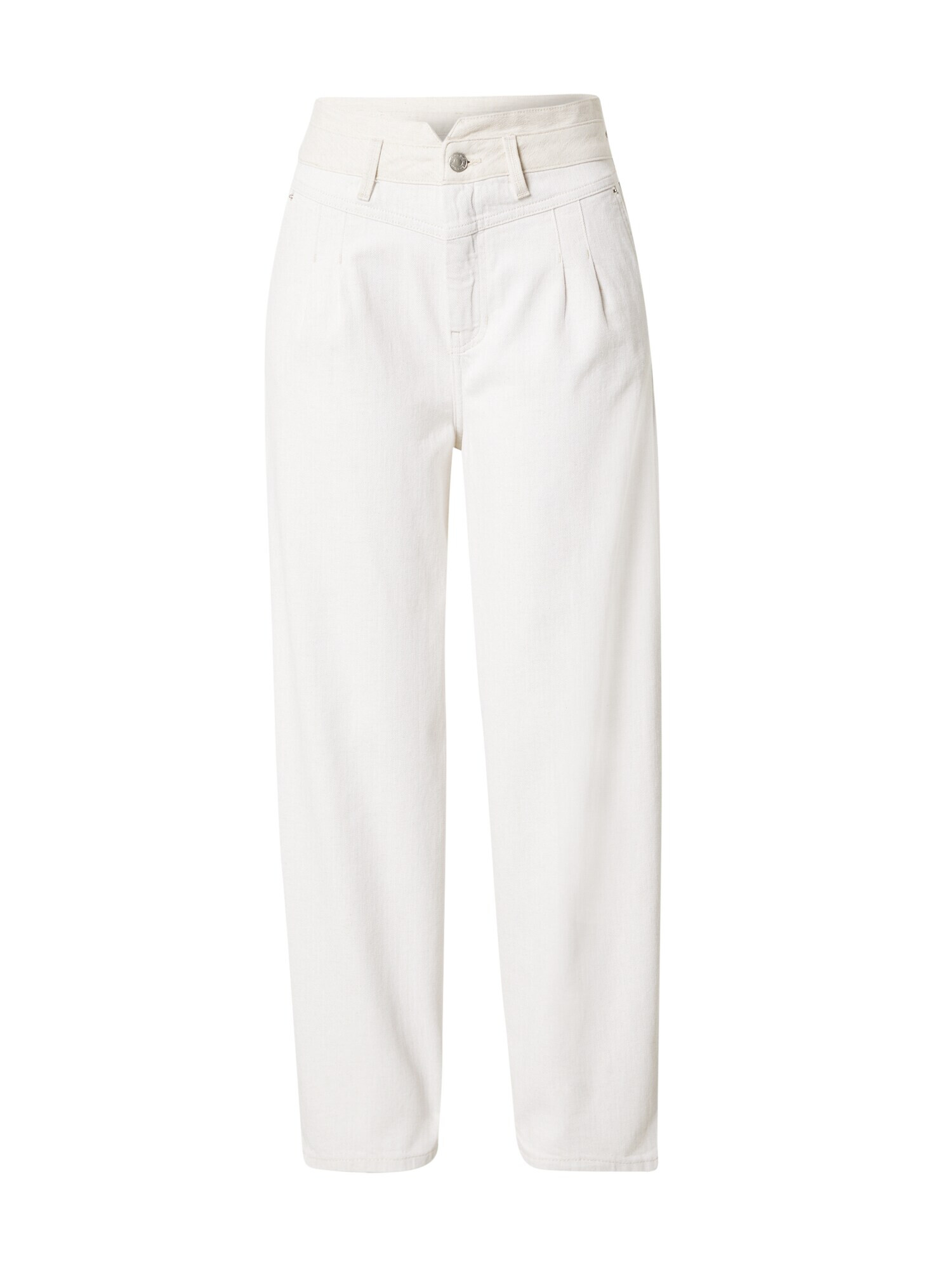 s.Oliver Pantaloni cu cute crem - Pled.ro