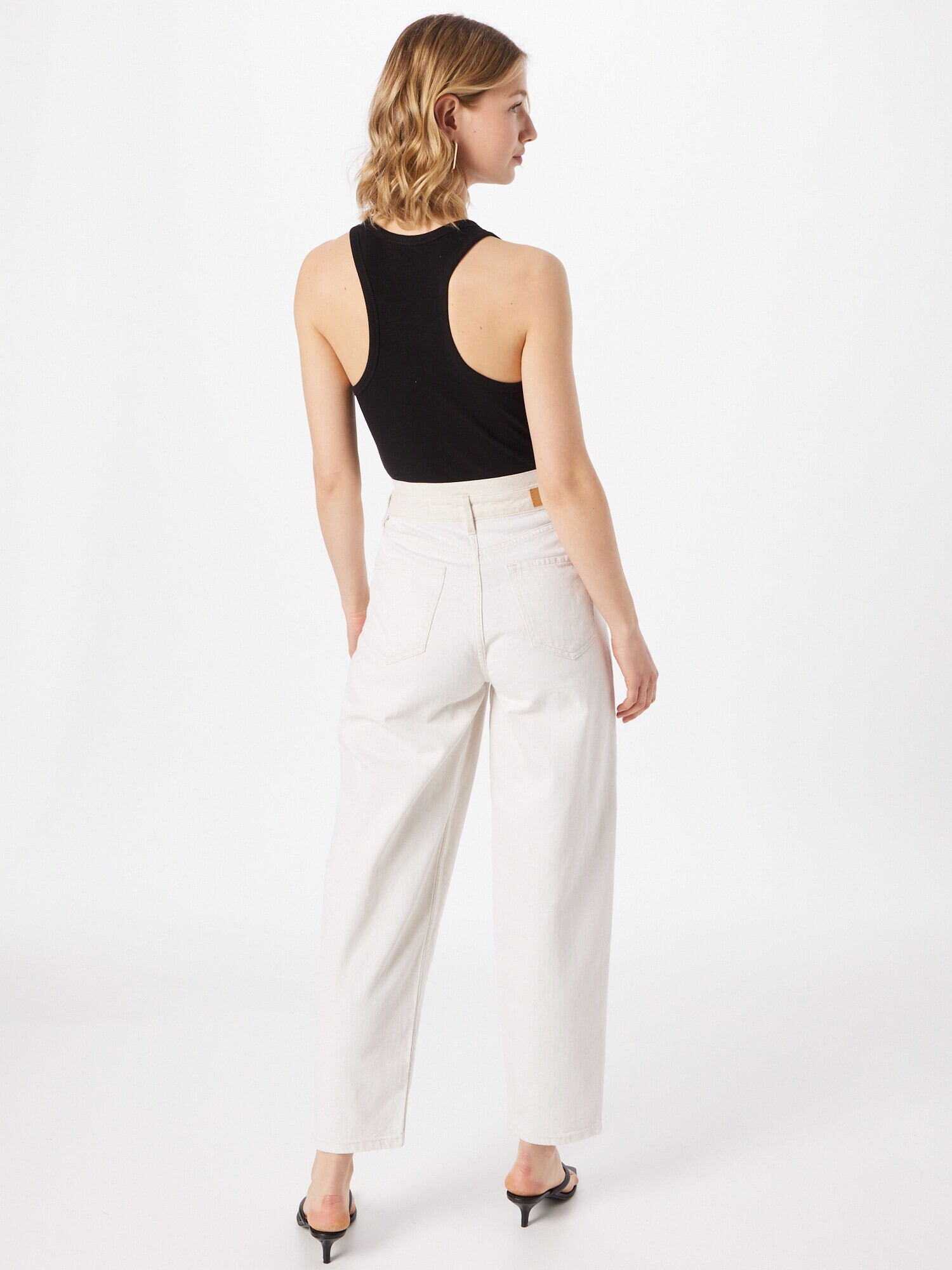 s.Oliver Pantaloni cu cute crem - Pled.ro