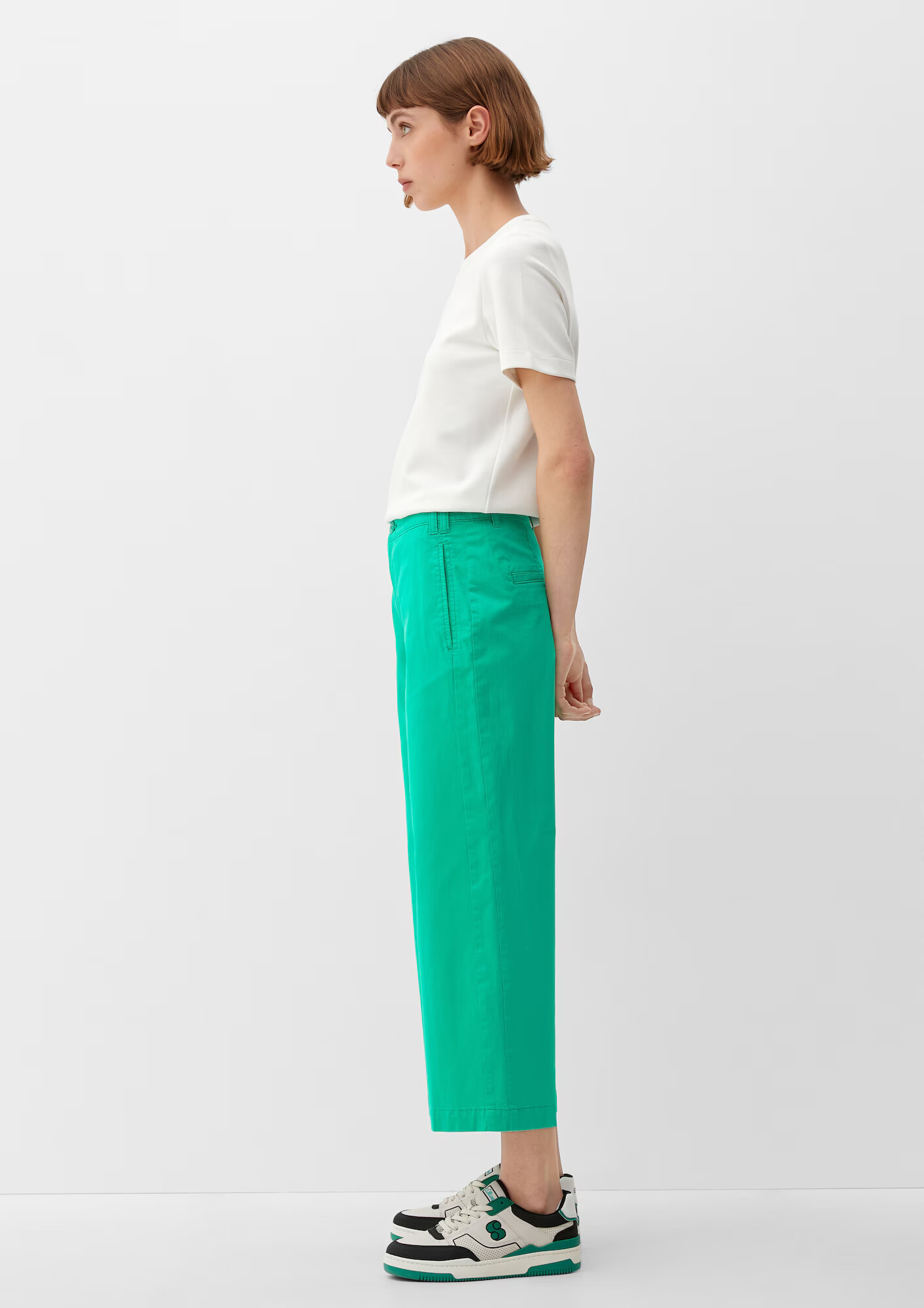 s.Oliver Pantaloni verde jad - Pled.ro