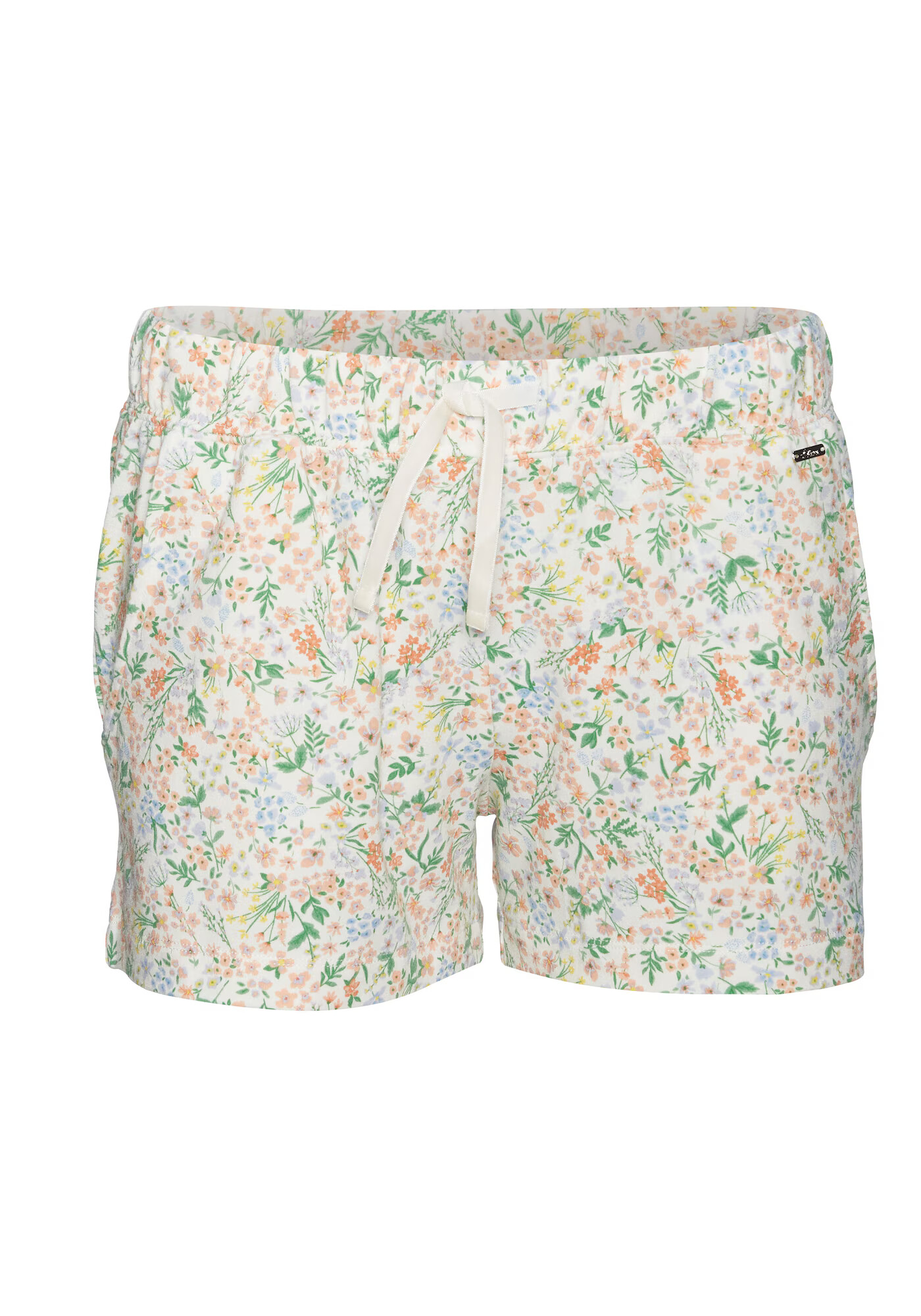 s.Oliver Pantaloni de pijama albastru pastel / verde / corai / roz / alb - Pled.ro