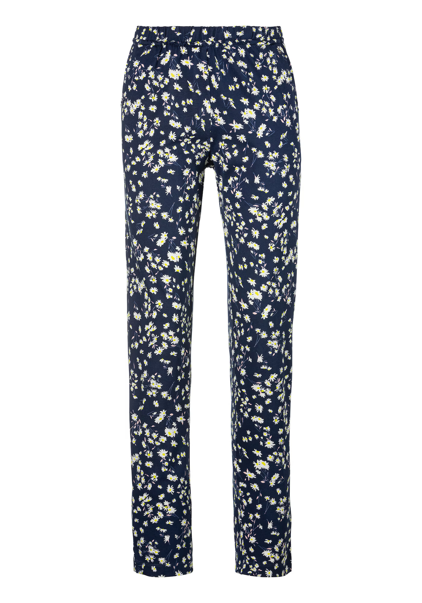 s.Oliver Pantaloni de pijama bleumarin / galben / alb - Pled.ro