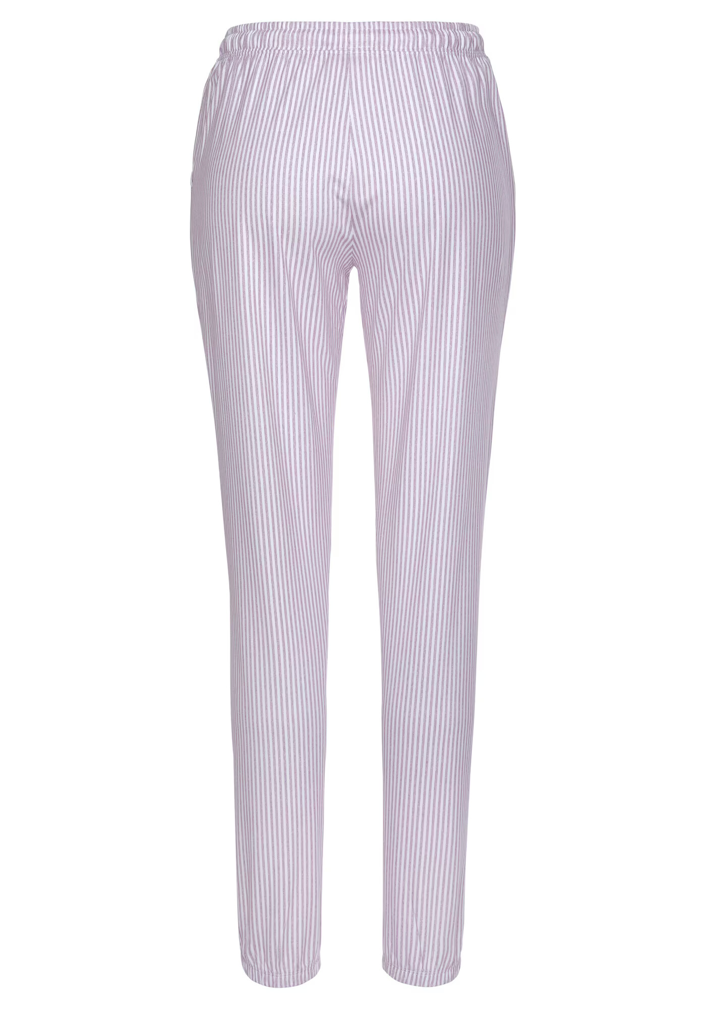 s.Oliver Pantaloni de pijama mov deschis / alb - Pled.ro