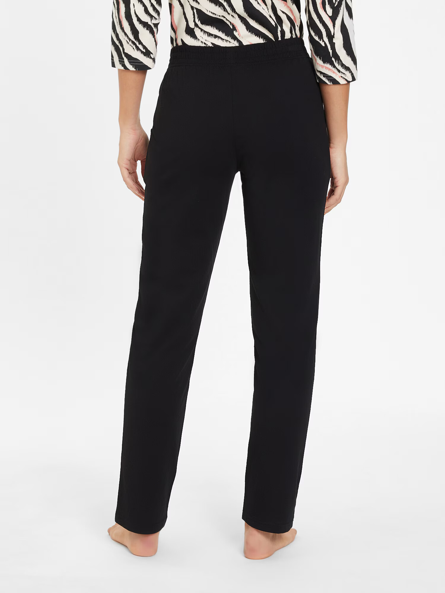 s.Oliver Pantaloni de pijama negru - Pled.ro