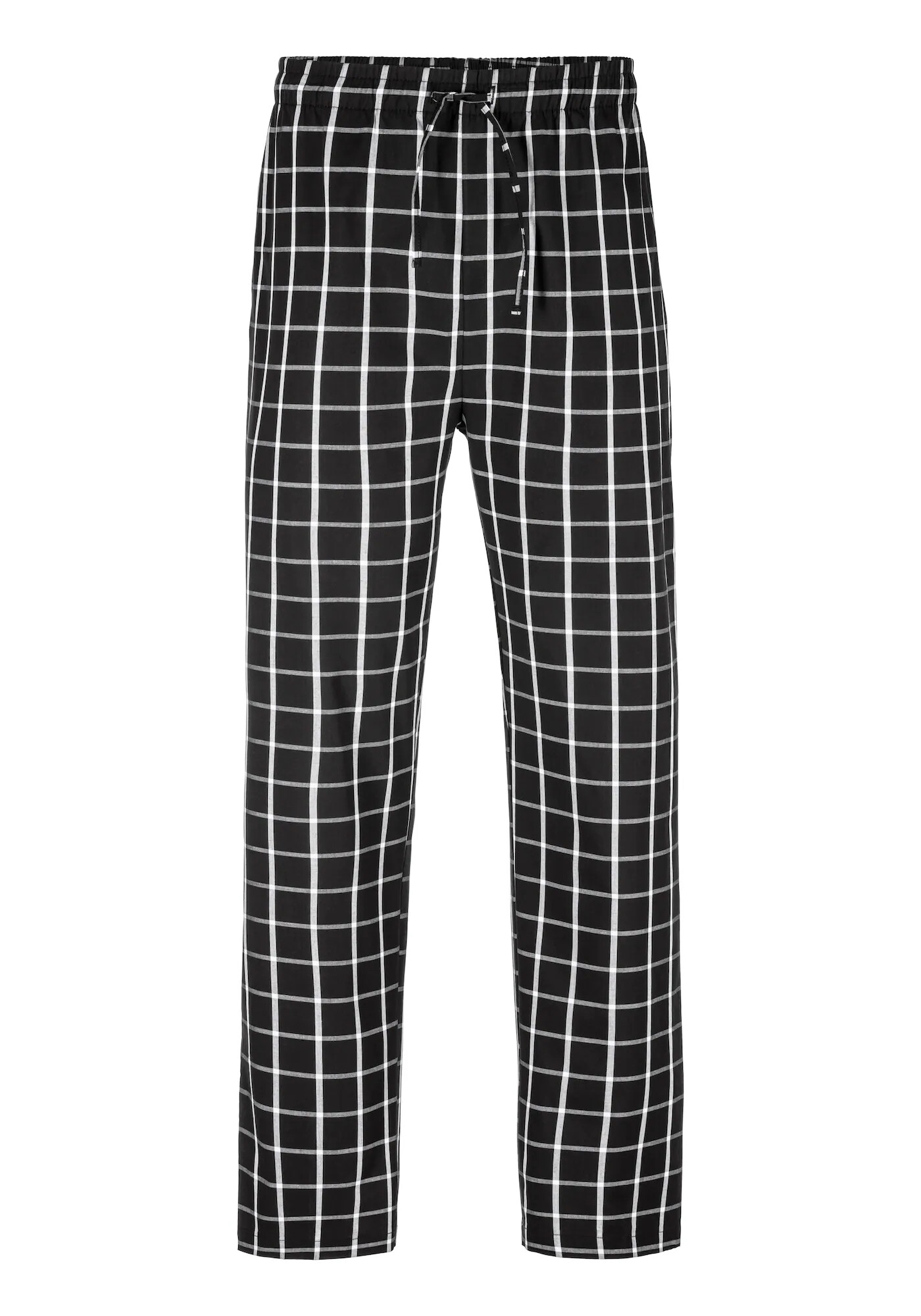 s.Oliver Pantaloni de pijama negru / alb - Pled.ro