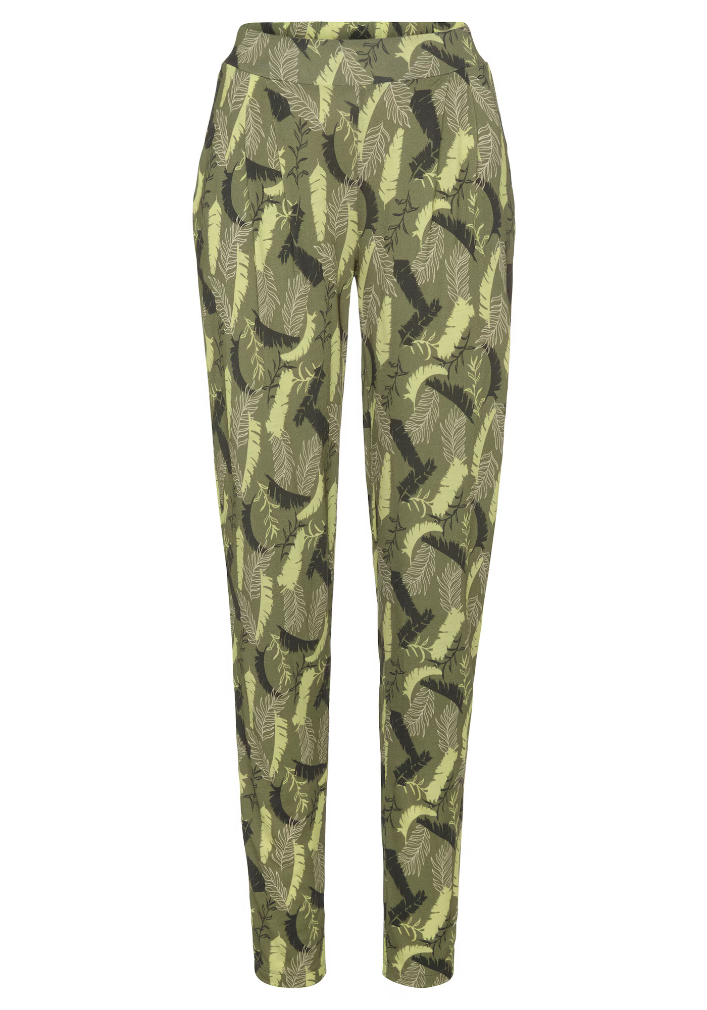 s.Oliver Pantaloni gri metalic / oliv / verde pastel / verde deschis - Pled.ro