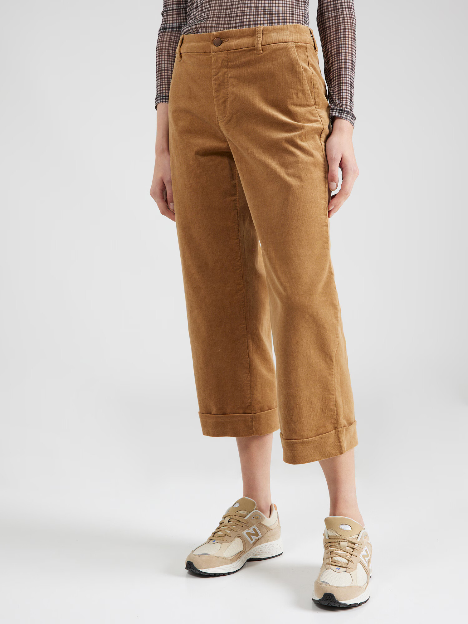 s.Oliver Pantaloni maro caramel - Pled.ro