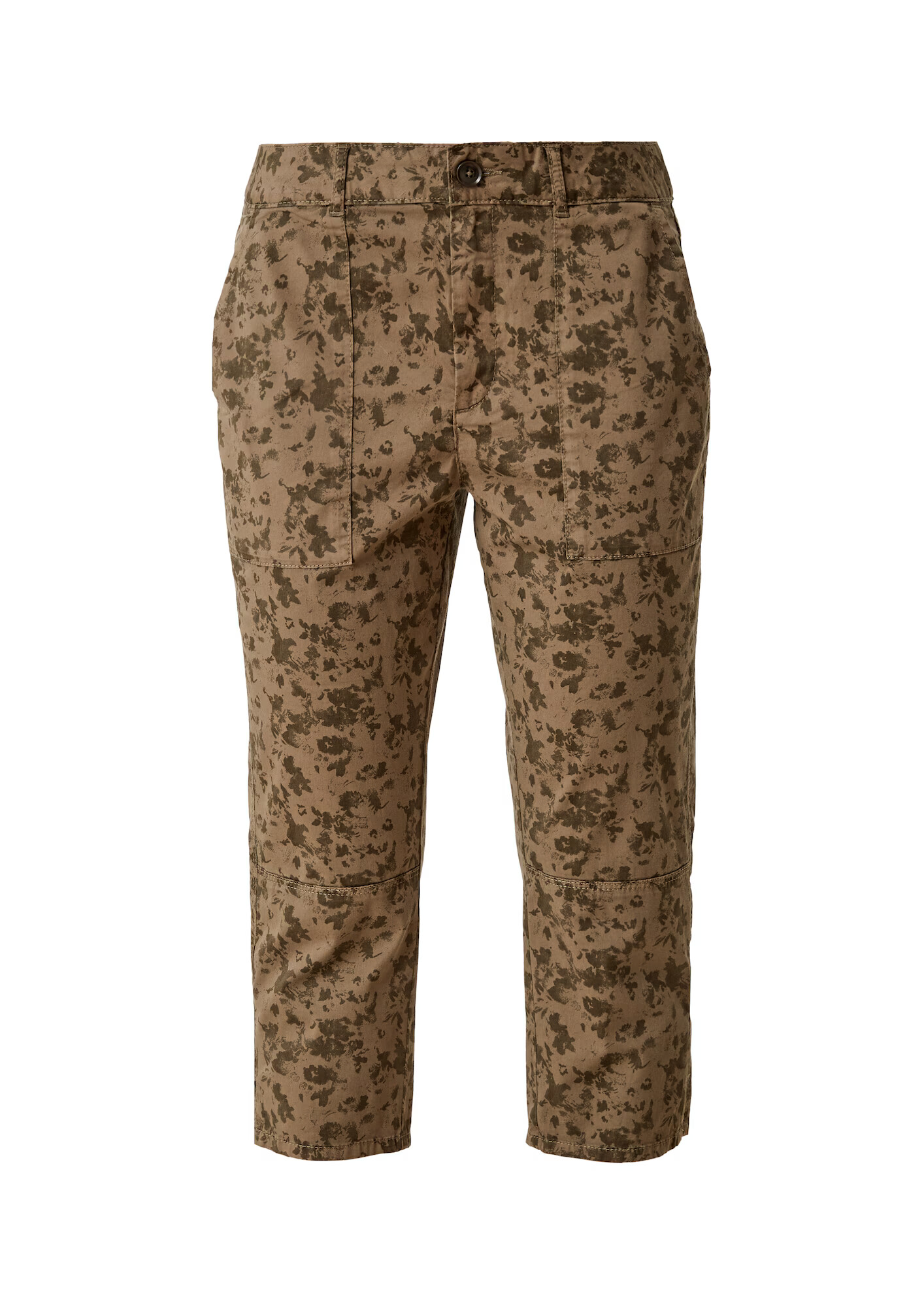 s.Oliver Pantaloni maro deschis / kaki - Pled.ro