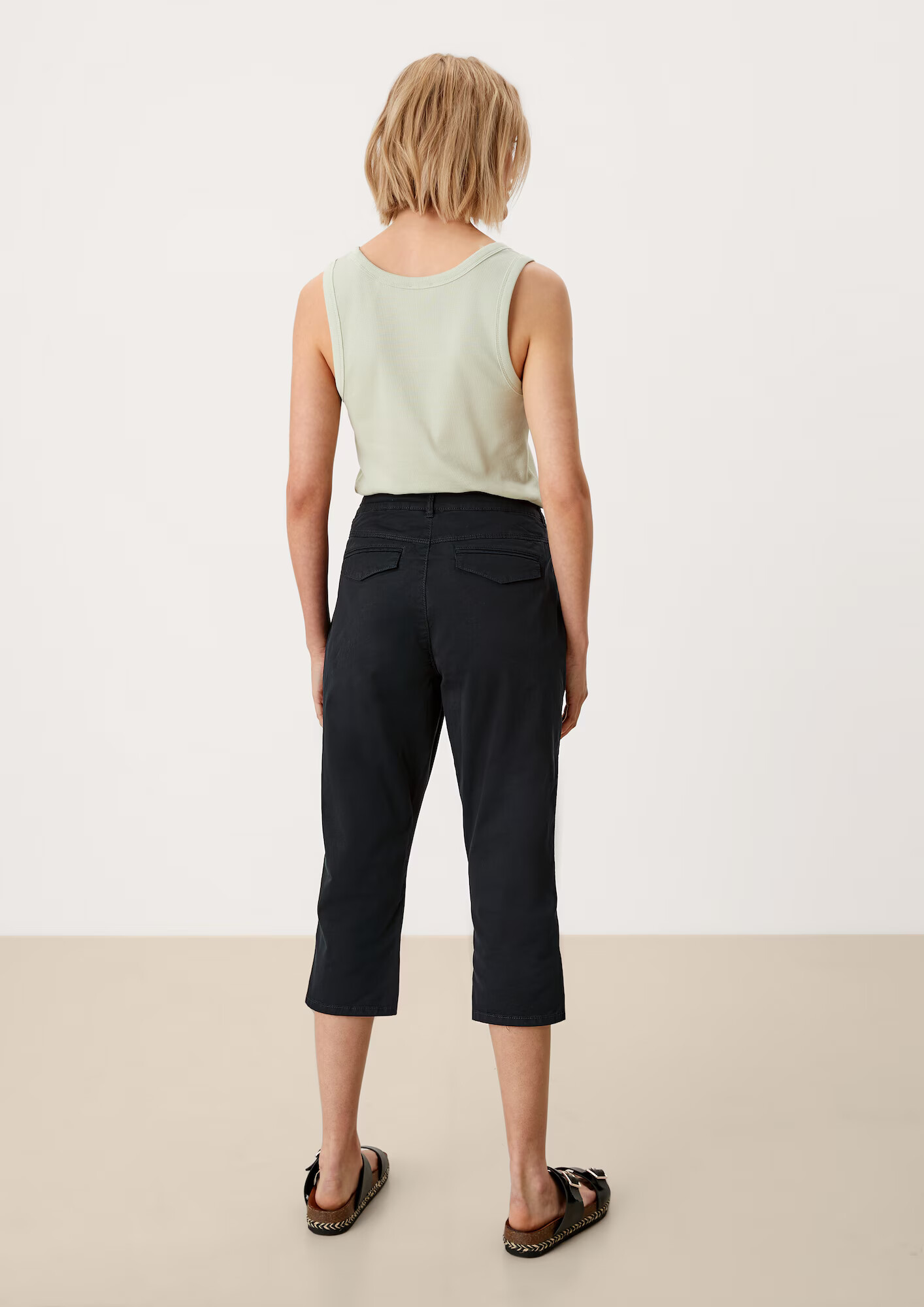 s.Oliver Pantaloni negru - Pled.ro