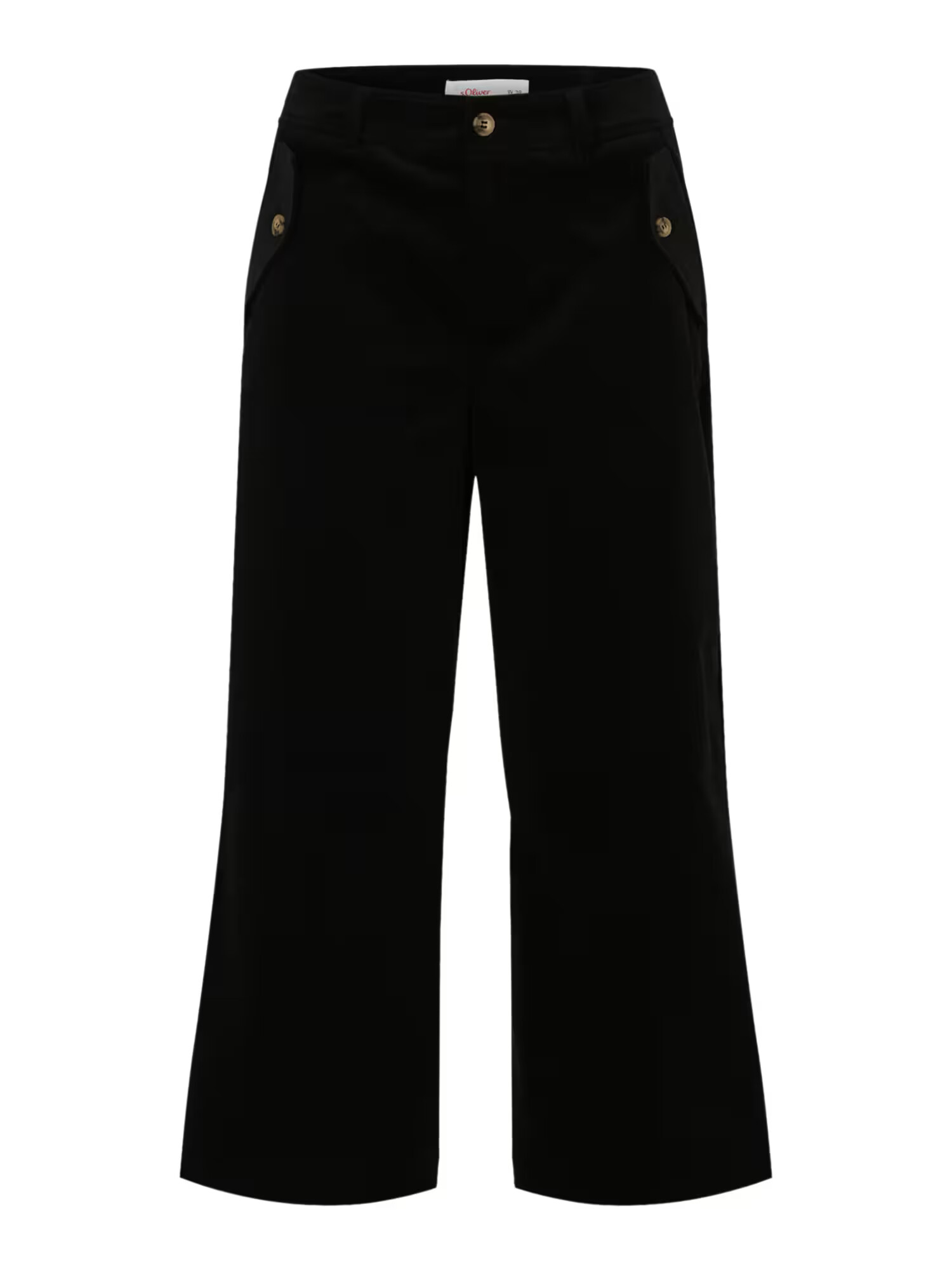 s.Oliver Pantaloni negru - Pled.ro