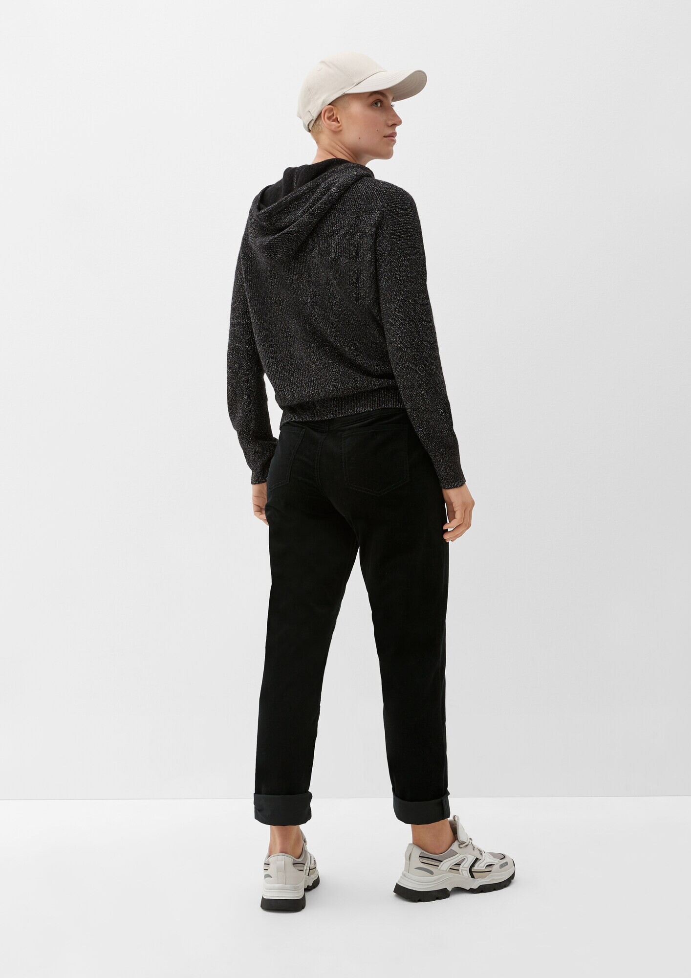 s.Oliver Pantaloni negru - Pled.ro