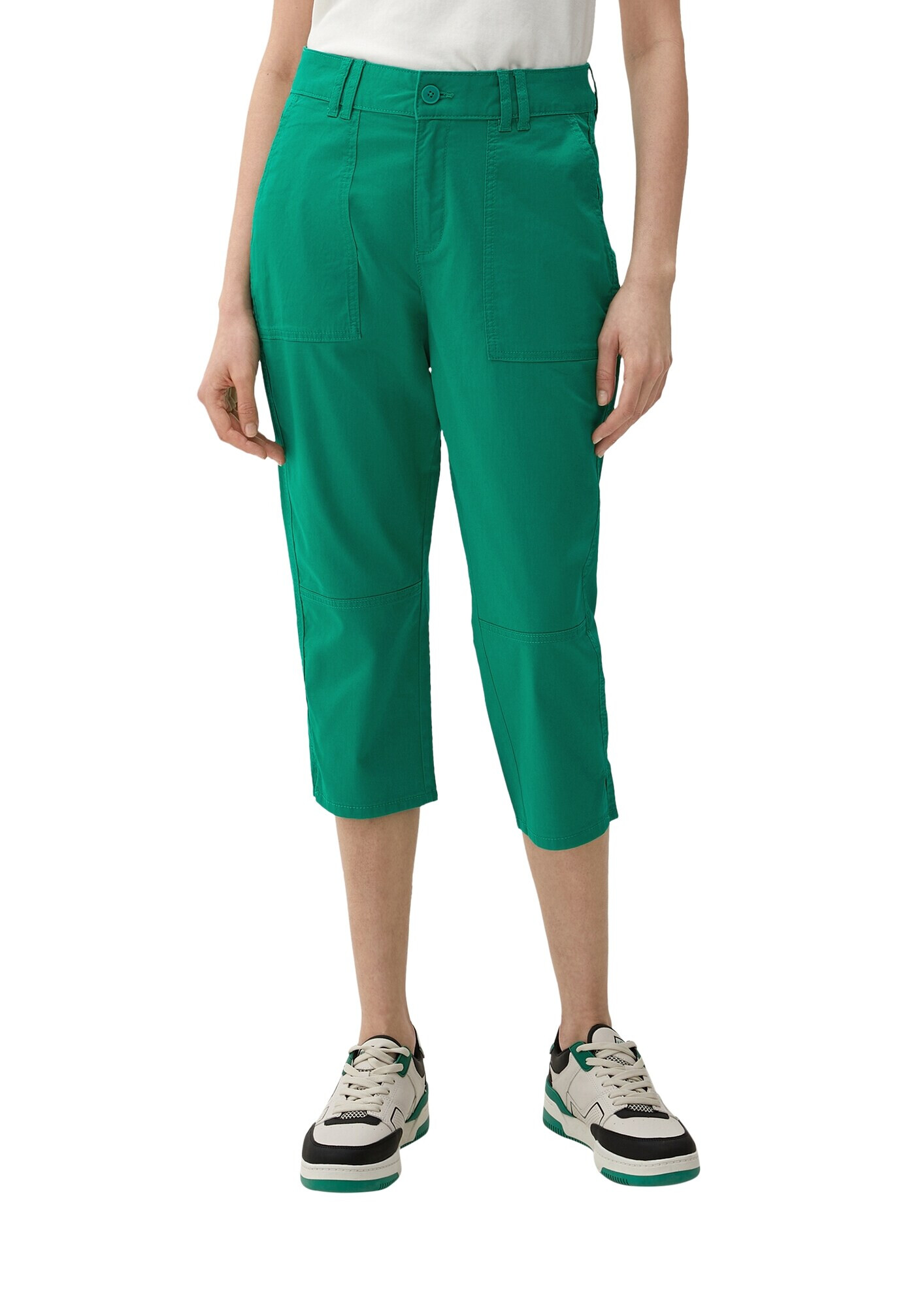 s.Oliver Pantaloni verde - Pled.ro